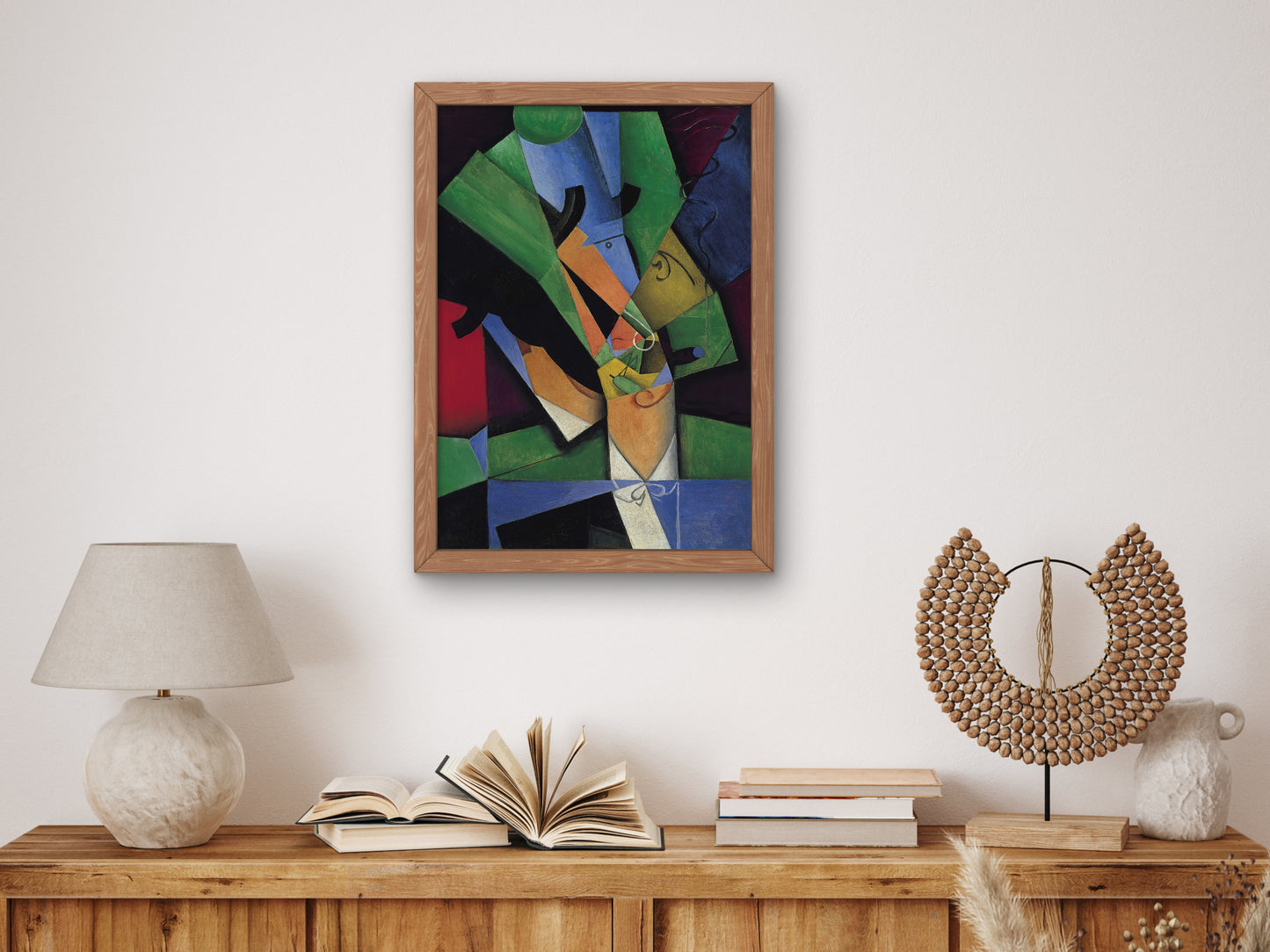 The Smoker by Juan Gris 1913, Wall Art Print, Fine Art Reproduction, Museum Quality Decor, Poster