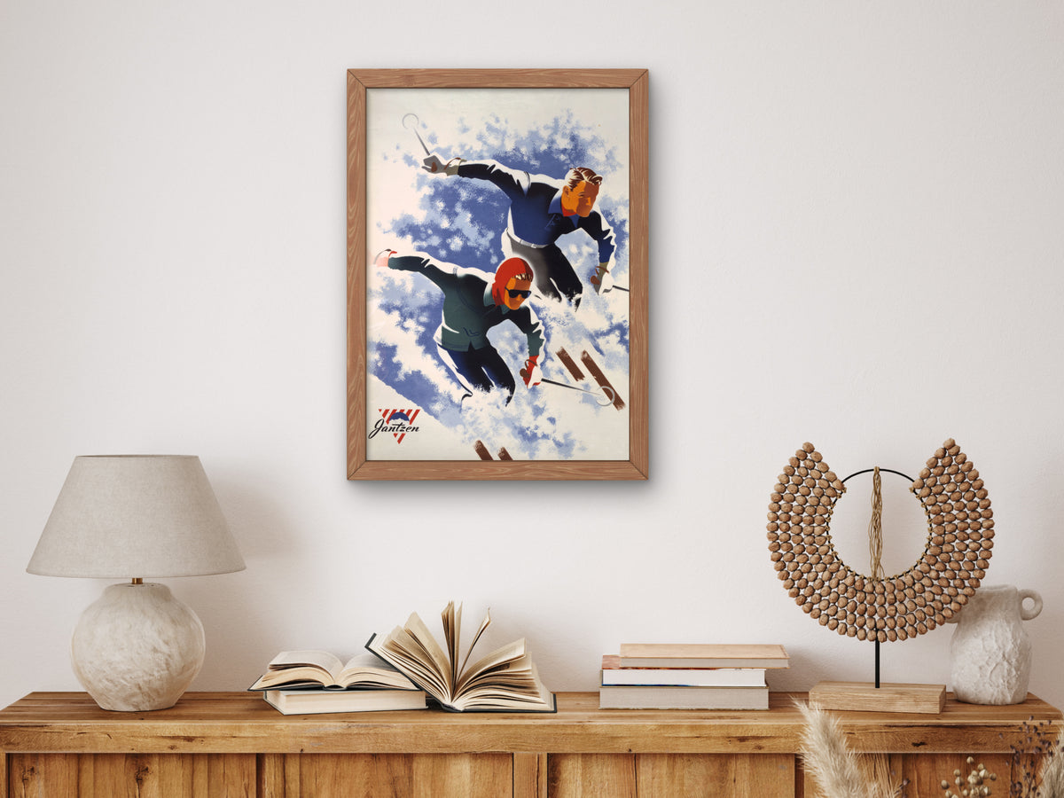Jantzen by Joseph Binder 1947, Wall Art Print, Fine Art Reproduction, Museum Quality Decor, Poster