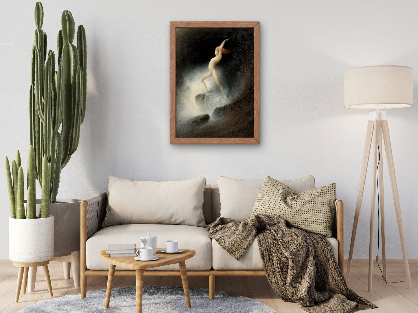 Ephebos by Karl Wilhelm Diefenbach, Wall Art Print, Fine Art Reproduction, Museum Quality Decor, Poster