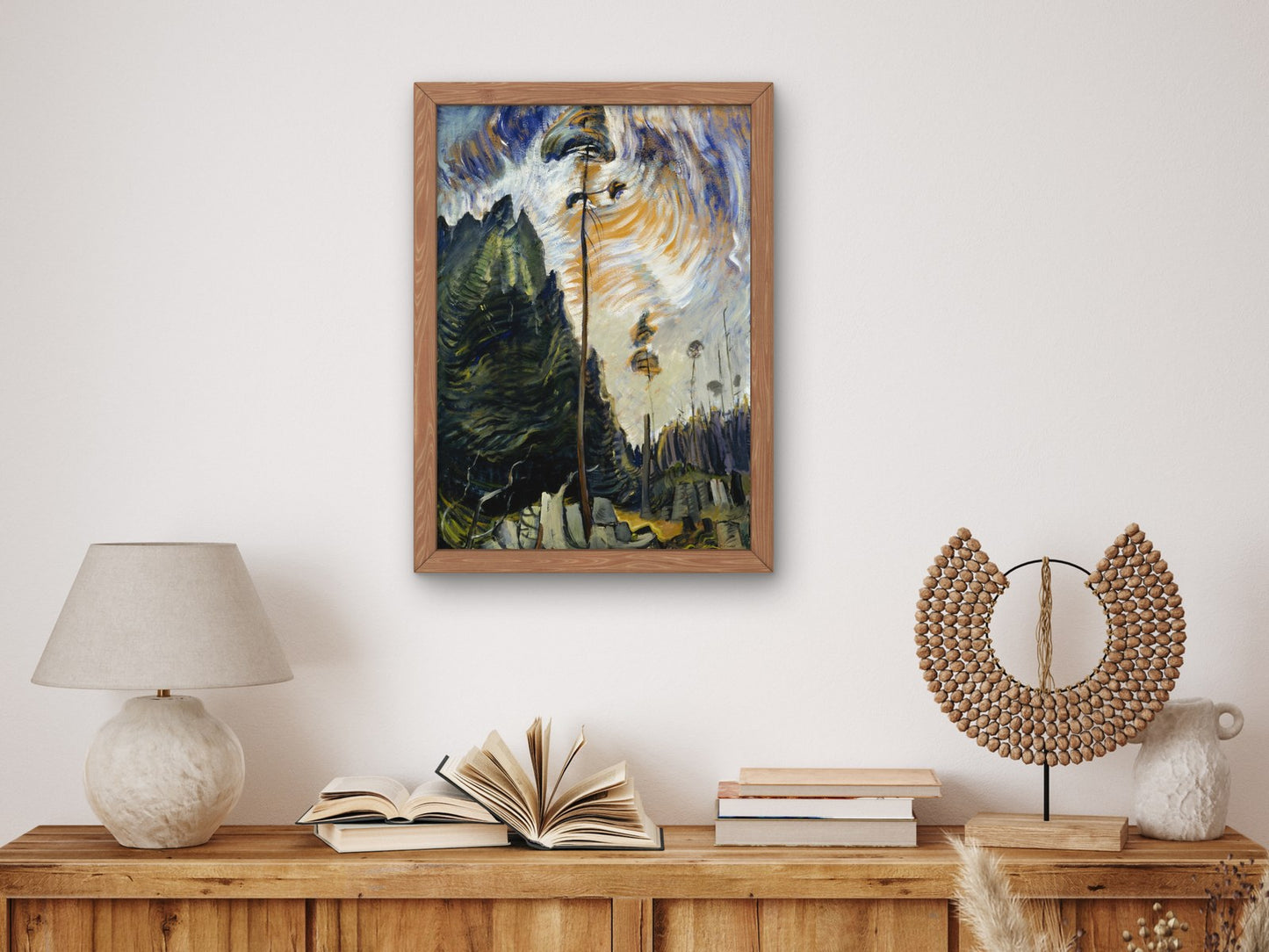Edge of the Forest by Emily Carr 1935, Wall Art Print, Fine Art Reproduction, Museum Quality Decor, Poster