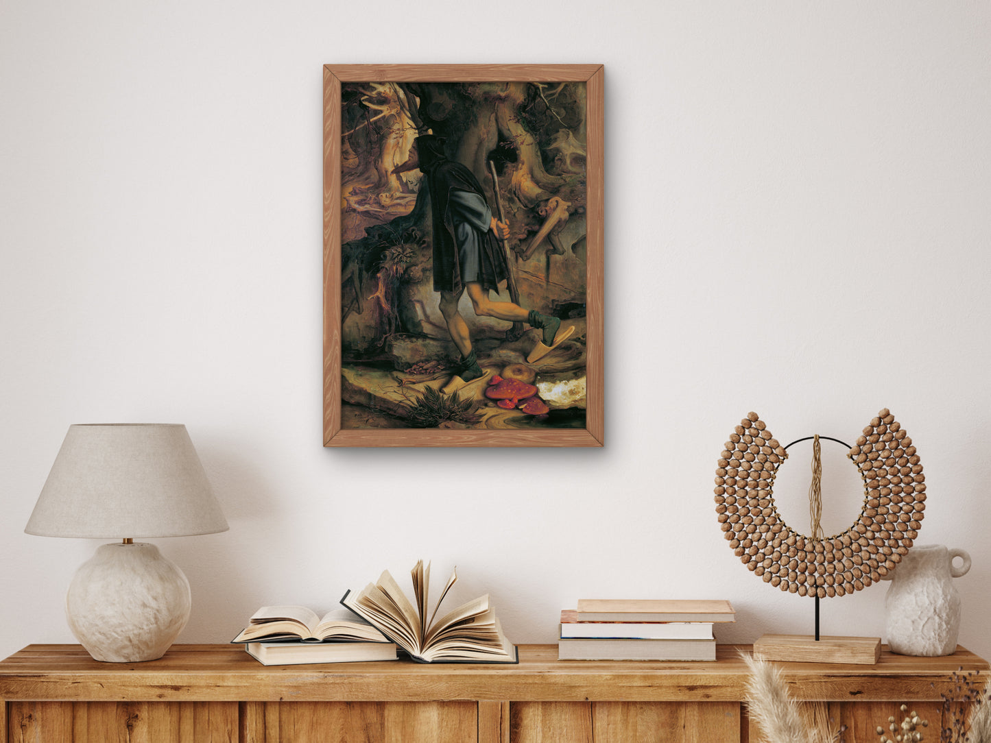 Rübezahl by Moritz von Schwind 1851, Wall Art Print, Fine Art Reproduction, Museum Quality Decor, Poster
