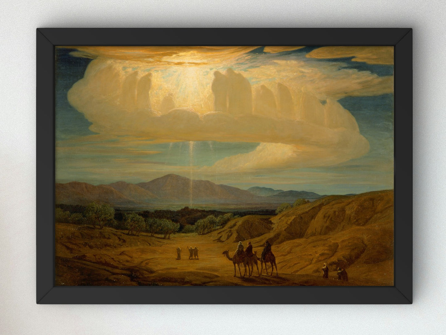 Star of Bethlehem by Elihu Vedder 1879, Wall Art Print, Fine Art Reproduction, Museum Quality Decor, Poster