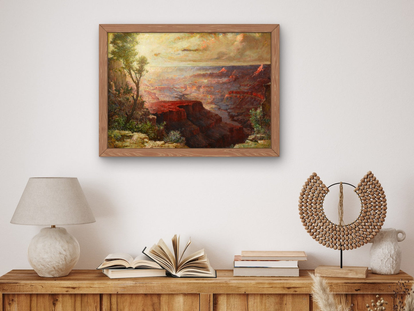 The Grand Canyon by Elliott Daingerfield 1912, Wall Art Print, Fine Art Reproduction, Museum Quality Decor, Poster