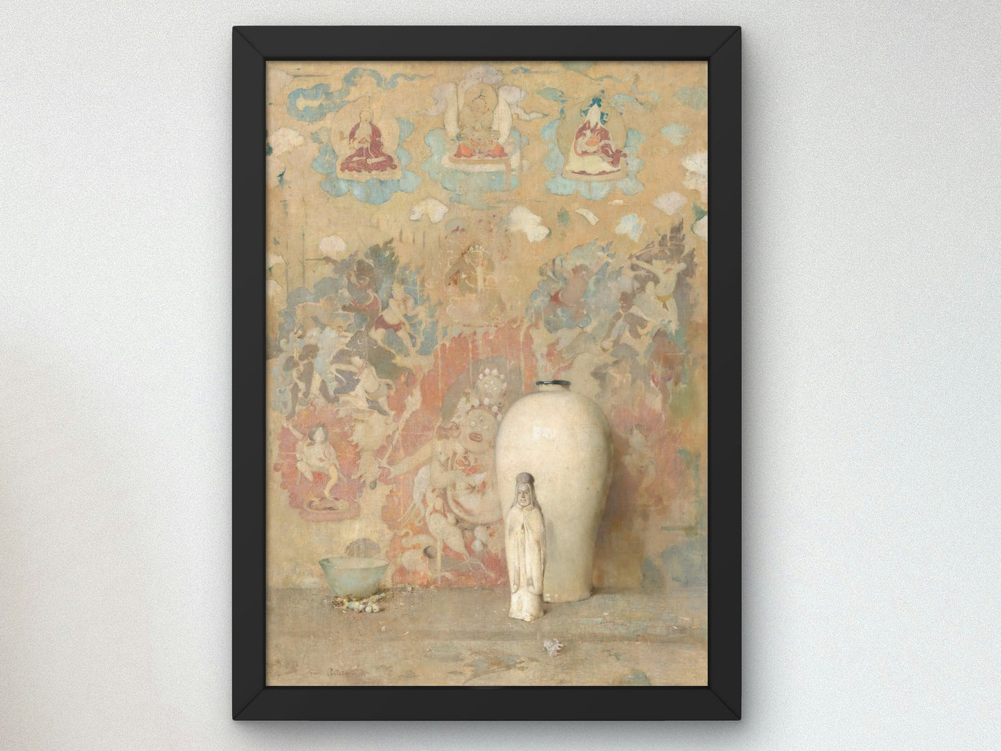 The Picture from Tibet by Emil Carlsen 1920, Wall Art Print, Fine Art Reproduction, Museum Quality Decor, Poster