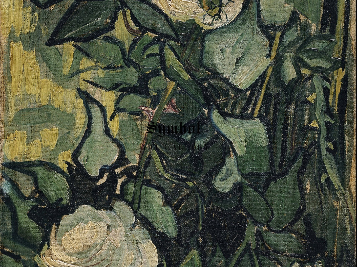 Roses by Vincent van Gogh 1890, Wall Art Print, Fine Art Reproduction, Museum Quality Decor, Poster