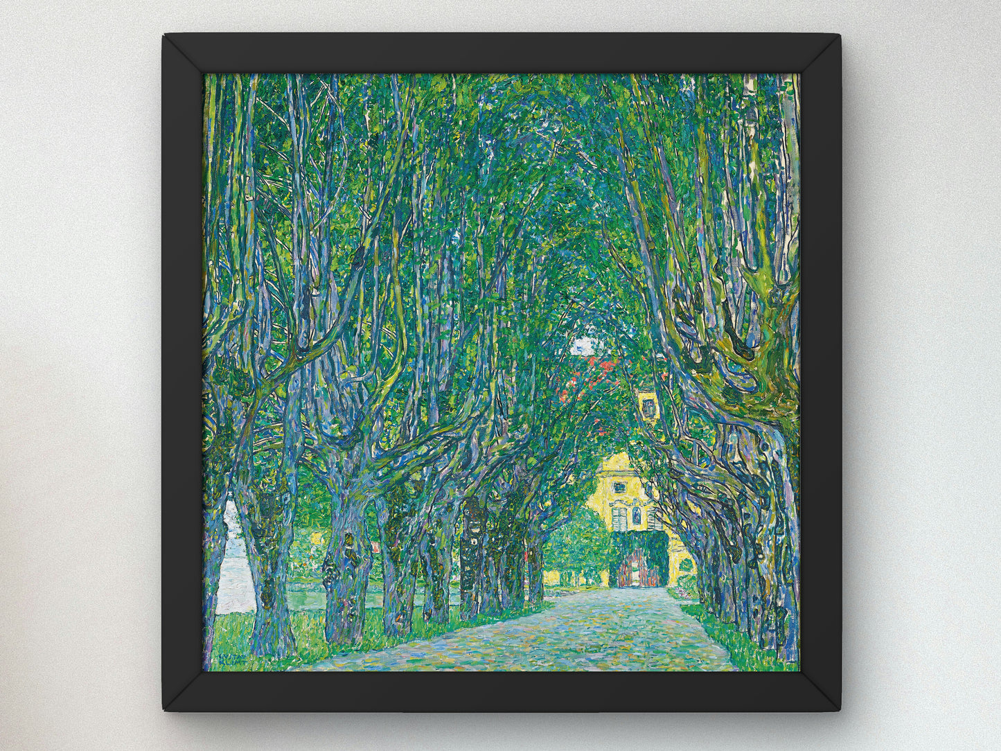 Avenue to the Kammer Castle by Gustav Klimt 1912, Wall Art Print, Fine Art Reproduction, Museum Quality Decor, Poster