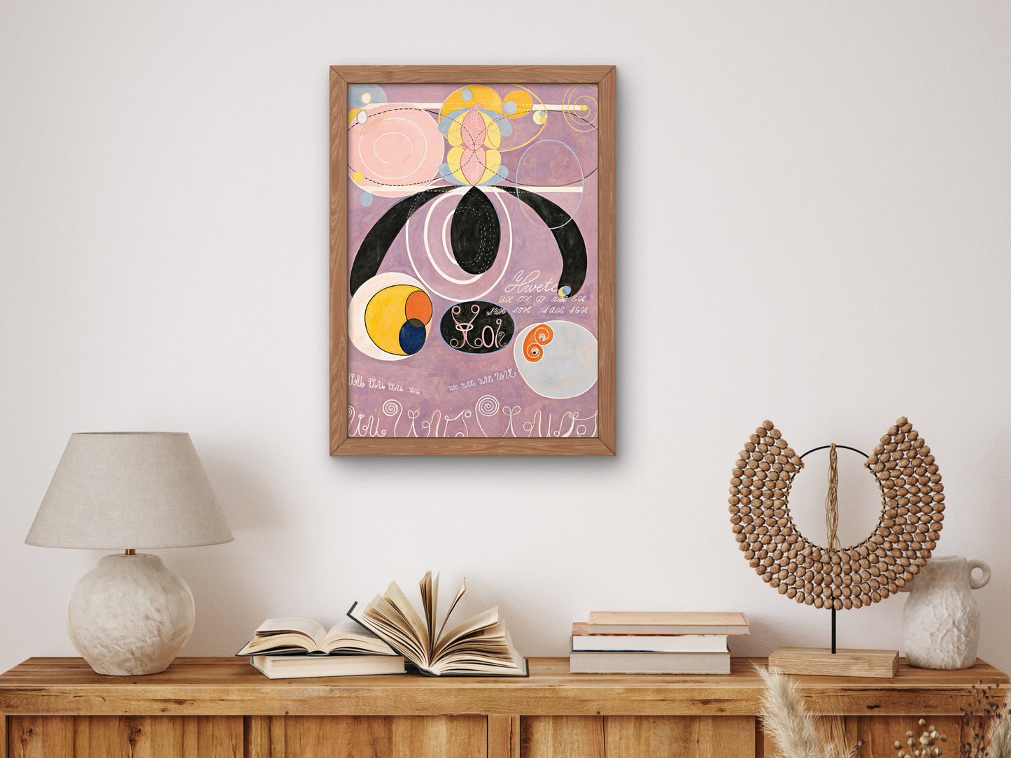 The Ten Largest No. 6 by Hilma af Klint 1907, Wall Art Print, Fine Art Reproduction, Museum Quality Decor, Poster