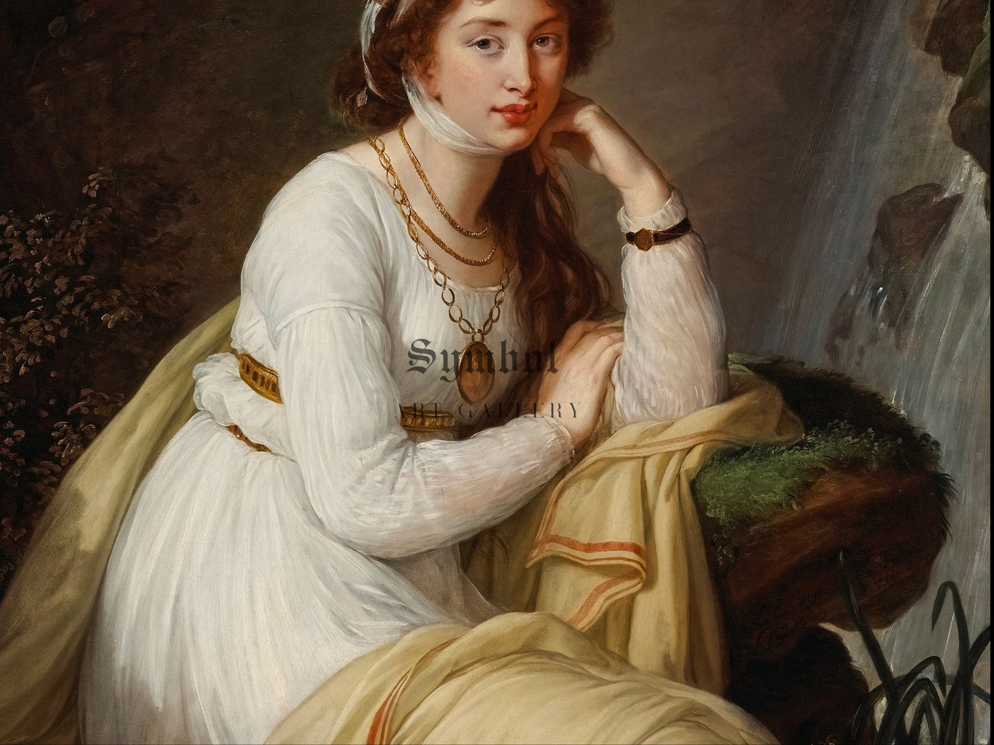 Portrait of Comtesse Anna Ivanovna Tolstaïa by Élisabeth Vigée Le Brun 1796, Wall Art Print, Fine Art Reproduction, Museum Quality Decor