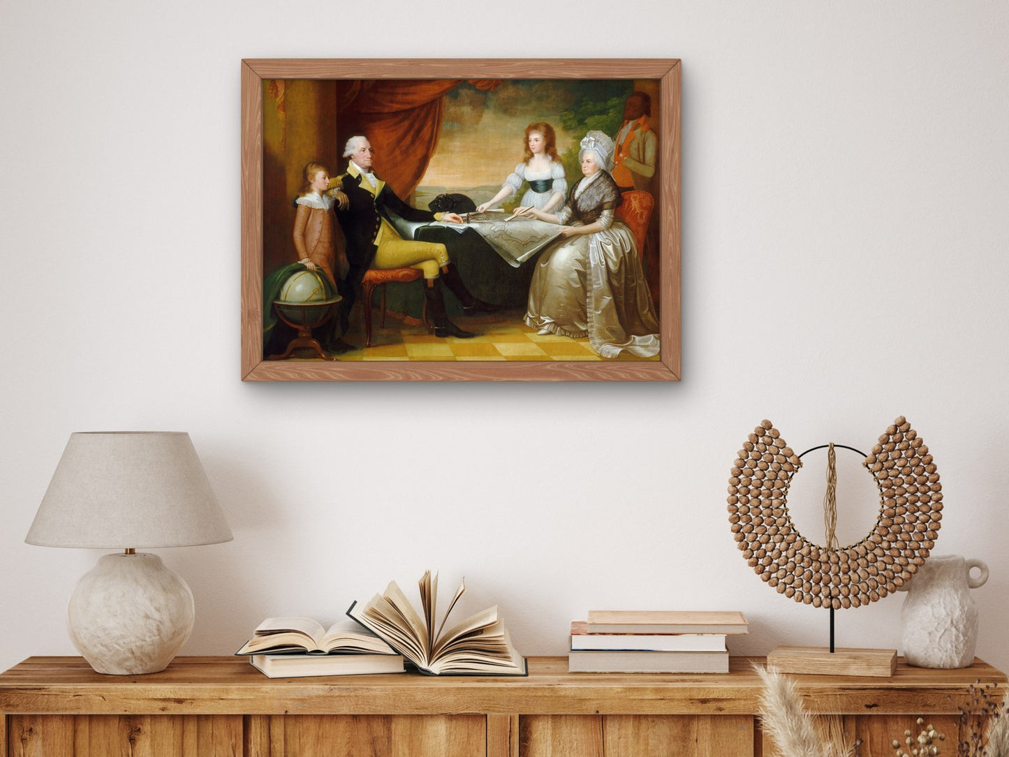 The Washington Family by Edward Savage 1789, Wall Art Print, Fine Art Reproduction, Museum Quality Decor, Poster