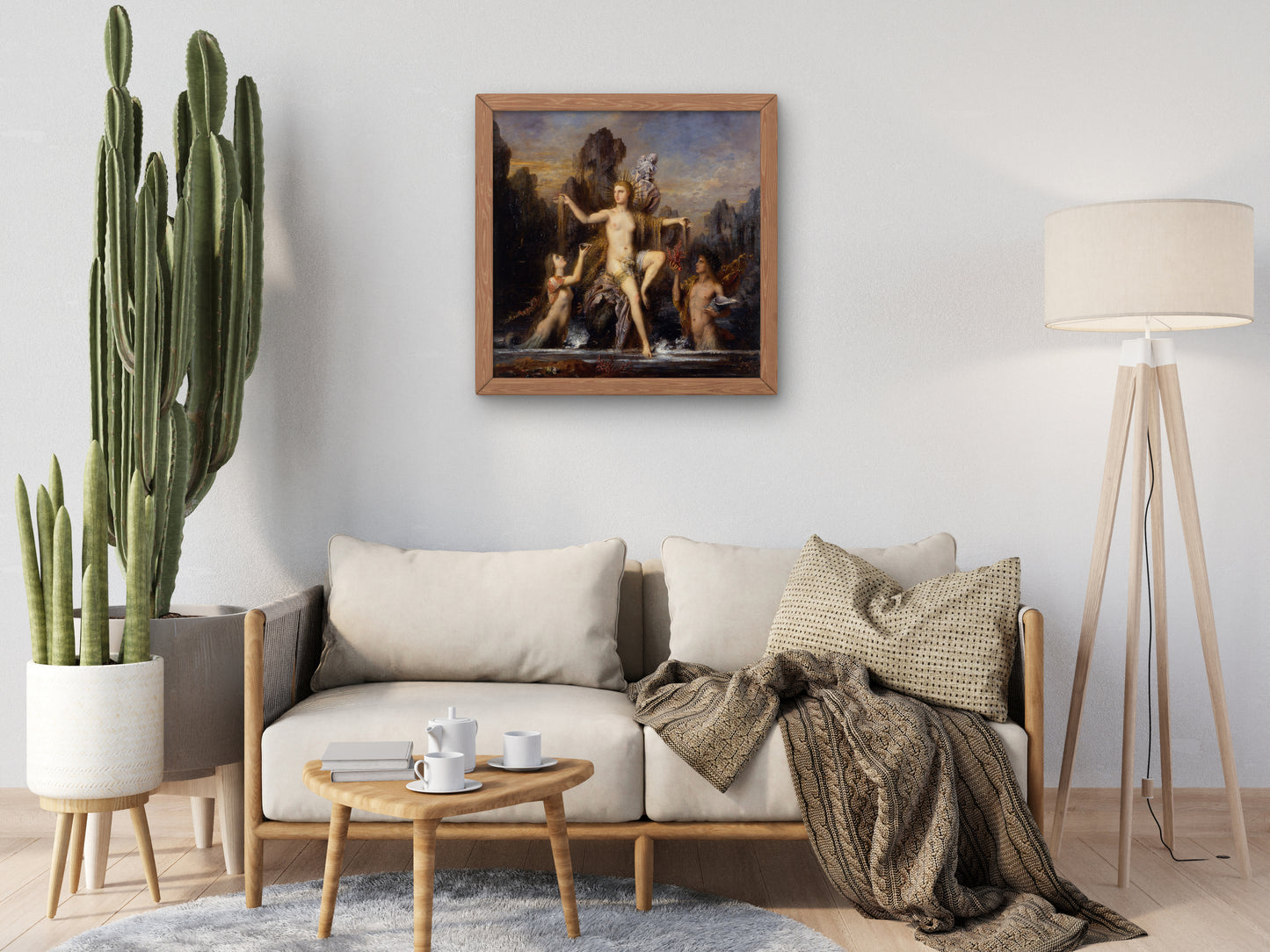 Venus Rising from the Sea by Gustave Moreau, Wall Art Print, Fine Art Reproduction, Museum Quality Decor, Poster