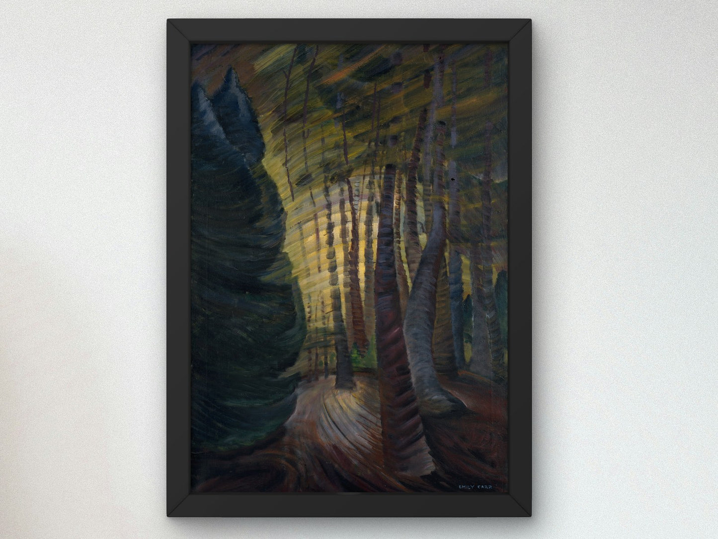 Sombreness Sunlit by Emily Carr 1939, Wall Art Print, Fine Art Reproduction, Museum Quality Decor, Poster