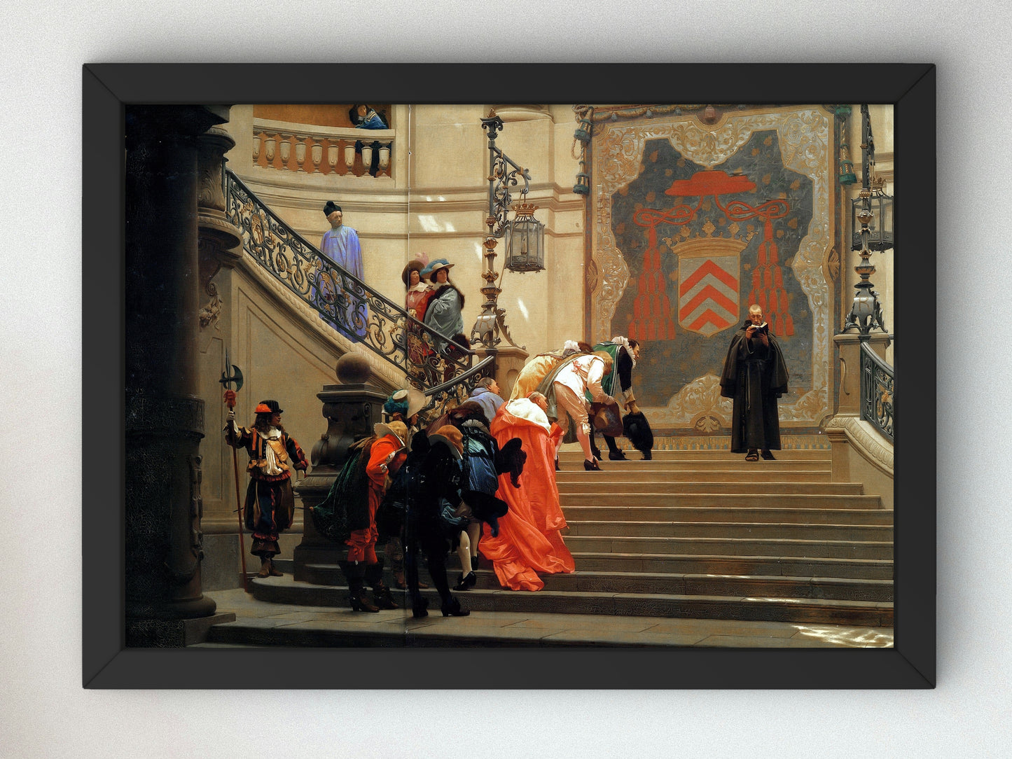L'Eminence Grise by Jean Léon Gérôme 1873, Wall Art Print, Fine Art Reproduction, Museum Quality Decor, Poster