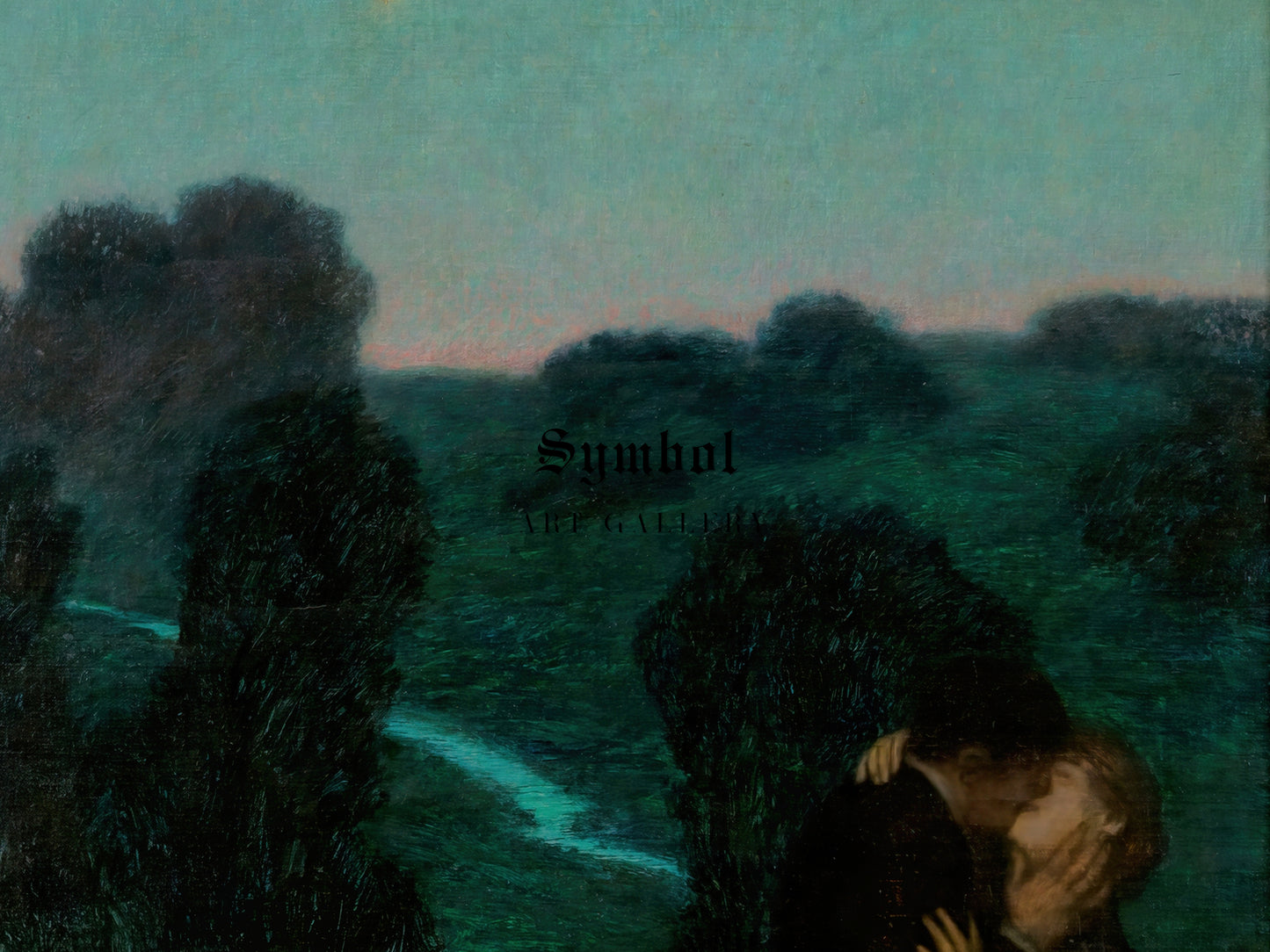 The Evening Star by Franz von Stuck 1899, Wall Art Print, Fine Art Reproduction, Museum Quality Decor, Poster