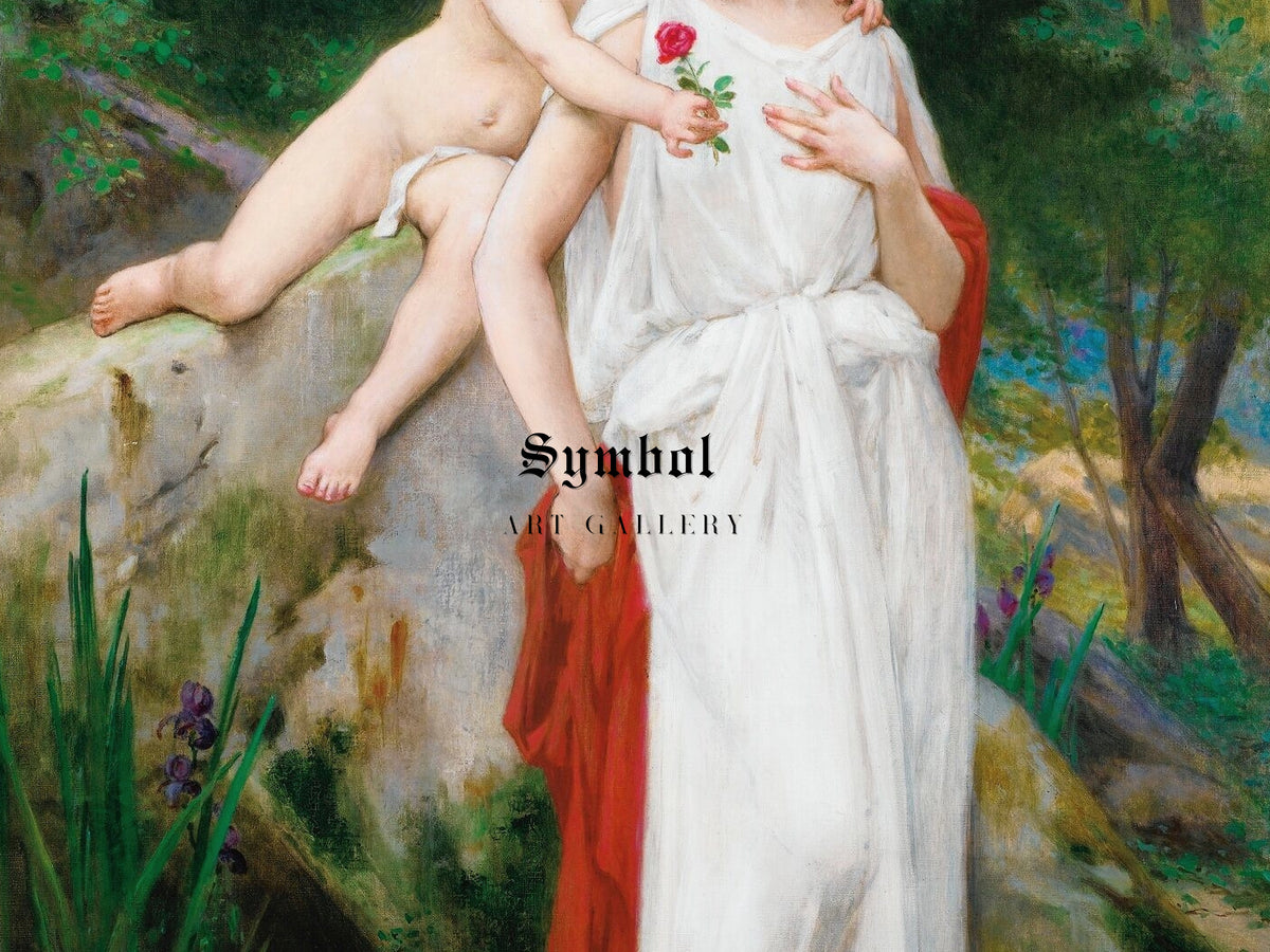 First Love by Guillaume Seignac, Wall Art Print, Fine Art Reproduction, Museum Quality Decor, Poster