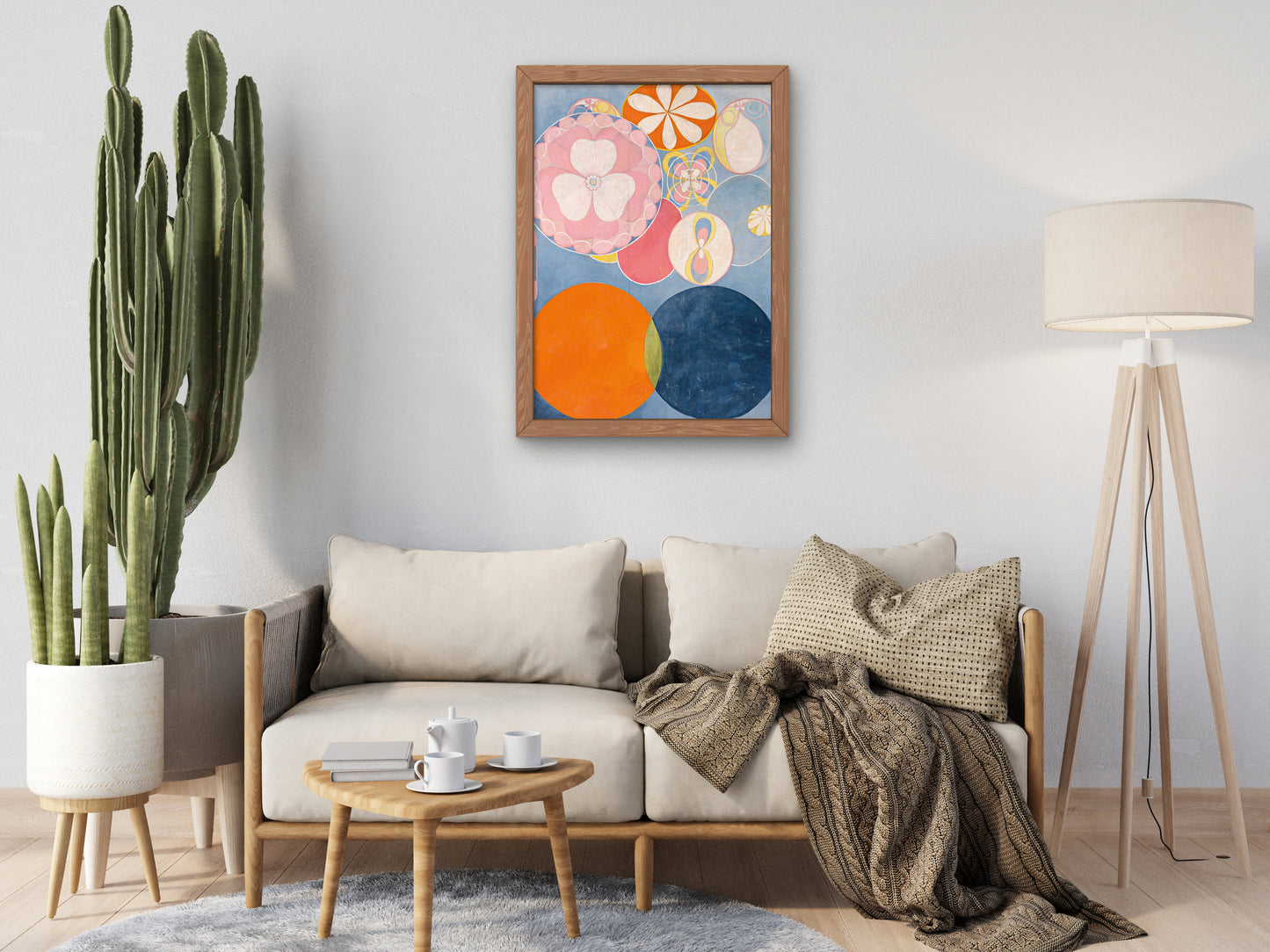 The Ten Largest No. 2 Childhood by Hilma af Klint 1907, Wall Art Print, Fine Art Reproduction, Museum Quality Decor, Poster