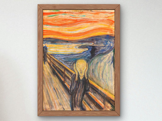The Scream by Edvard Munch, 1893, Expressionism and Fauvism, fine art print