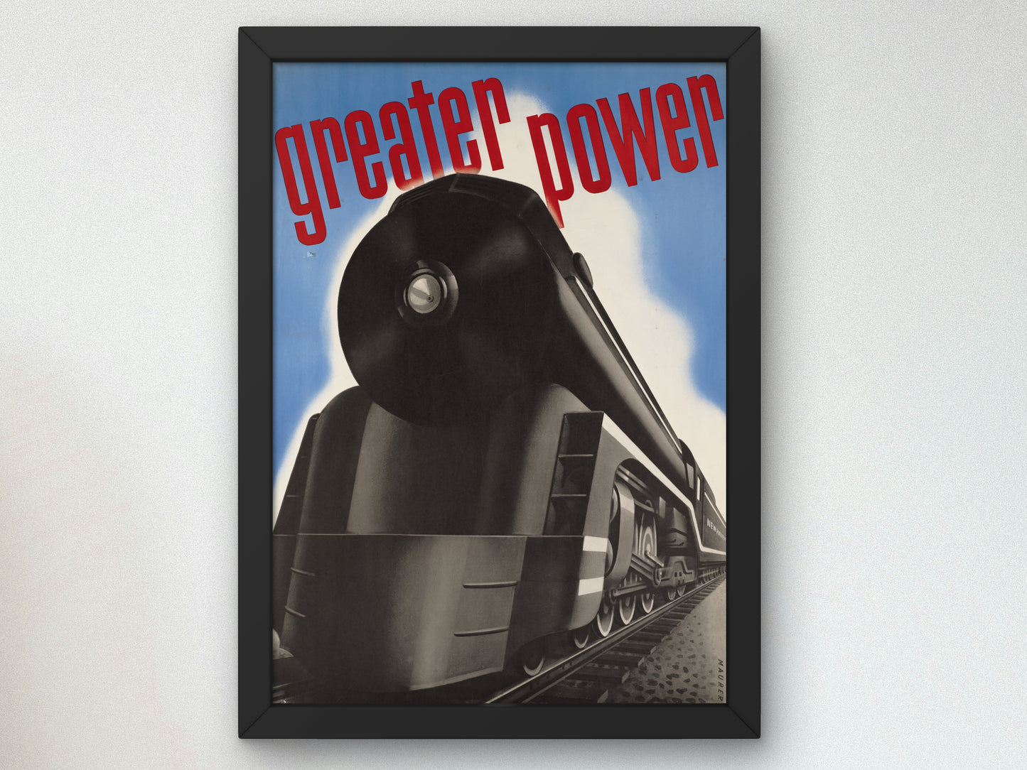 Greater Power by Sascha Maurer, Wall Art Print, Fine Art Reproduction, Museum Quality Decor, Poster