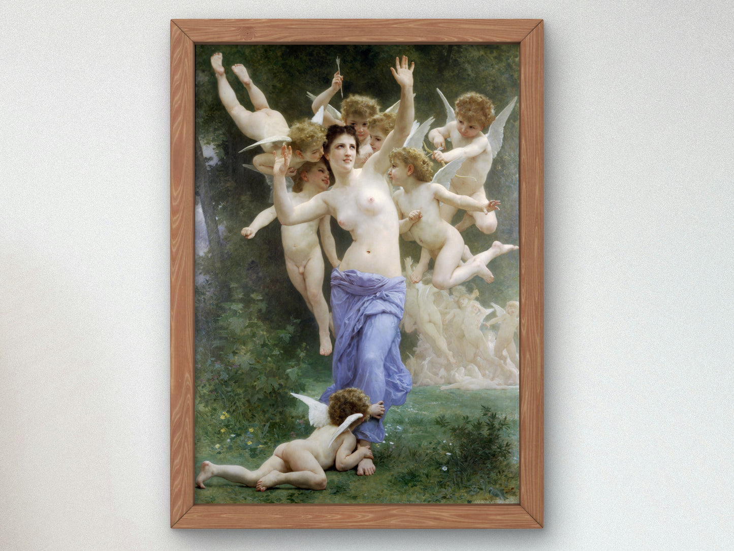 The Invasion by William Bouguereau 1892, Wall Art Print, Fine Art Reproduction, Museum Quality Decor, Poster