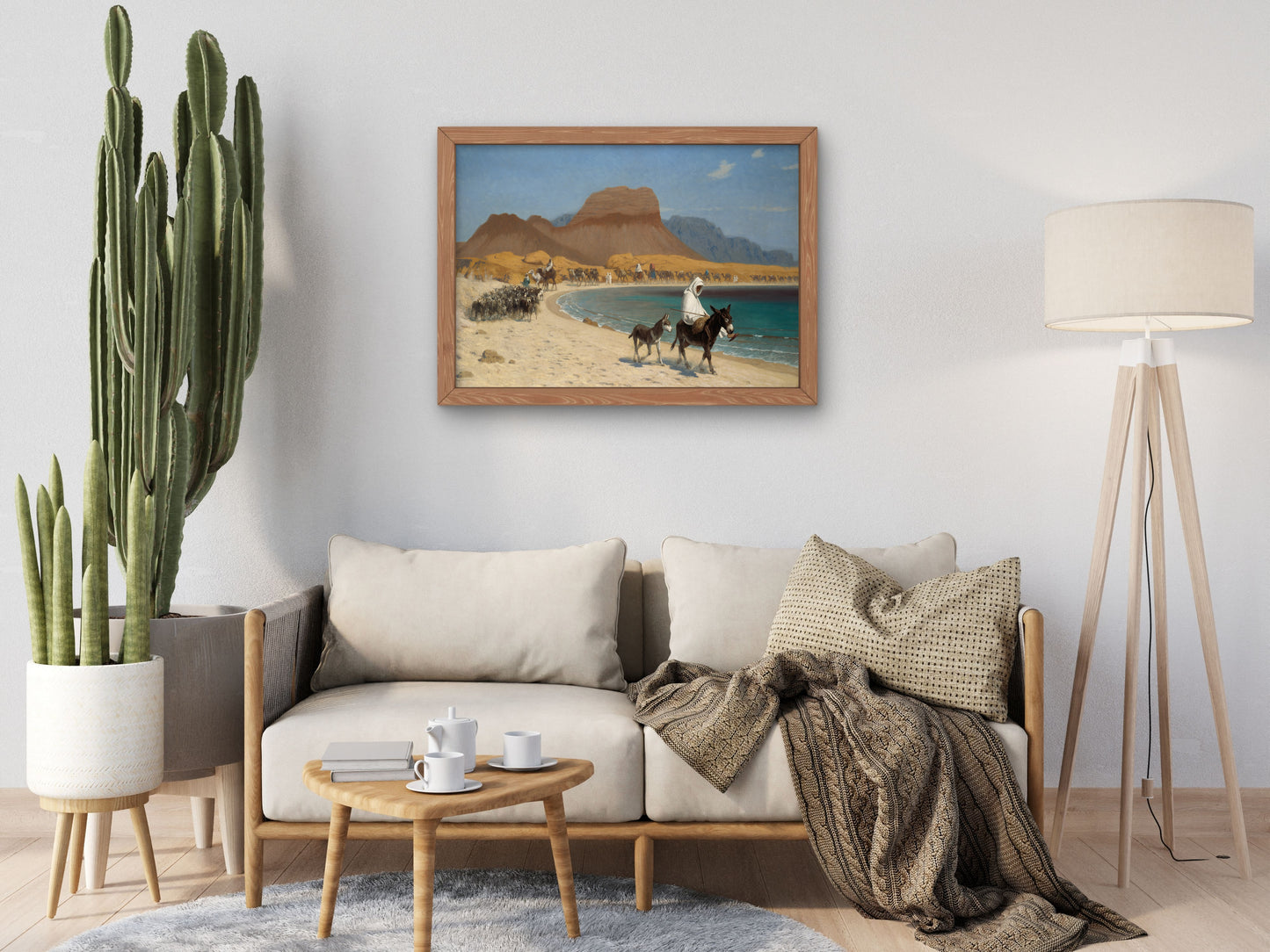 The Gulf of Aqaba by Jean Léon Gérôme 1897, Wall Art Print, Fine Art Reproduction, Museum Quality Decor, Poster