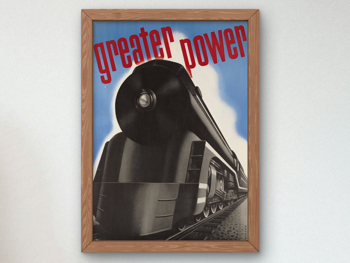Greater Power by Sascha Maurer, Wall Art Print, Fine Art Reproduction, Museum Quality Decor, Poster