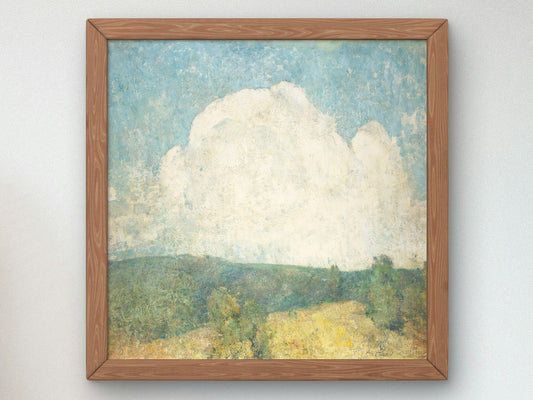 Foothills by Emil Carlsen 1910, Wall Art Print, Fine Art Reproduction, Museum Quality Decor, Poster