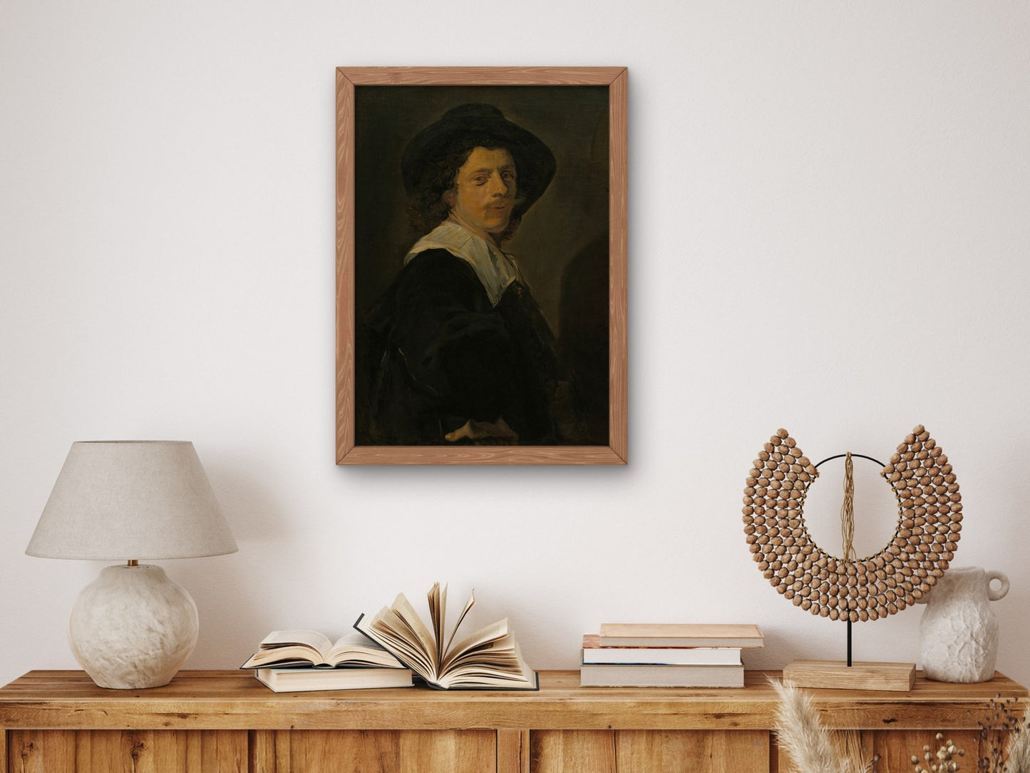 Portrait of an Artist by Frans Hals 1644, Wall Art Print, Fine Art Reproduction, Museum Quality Decor, Poster