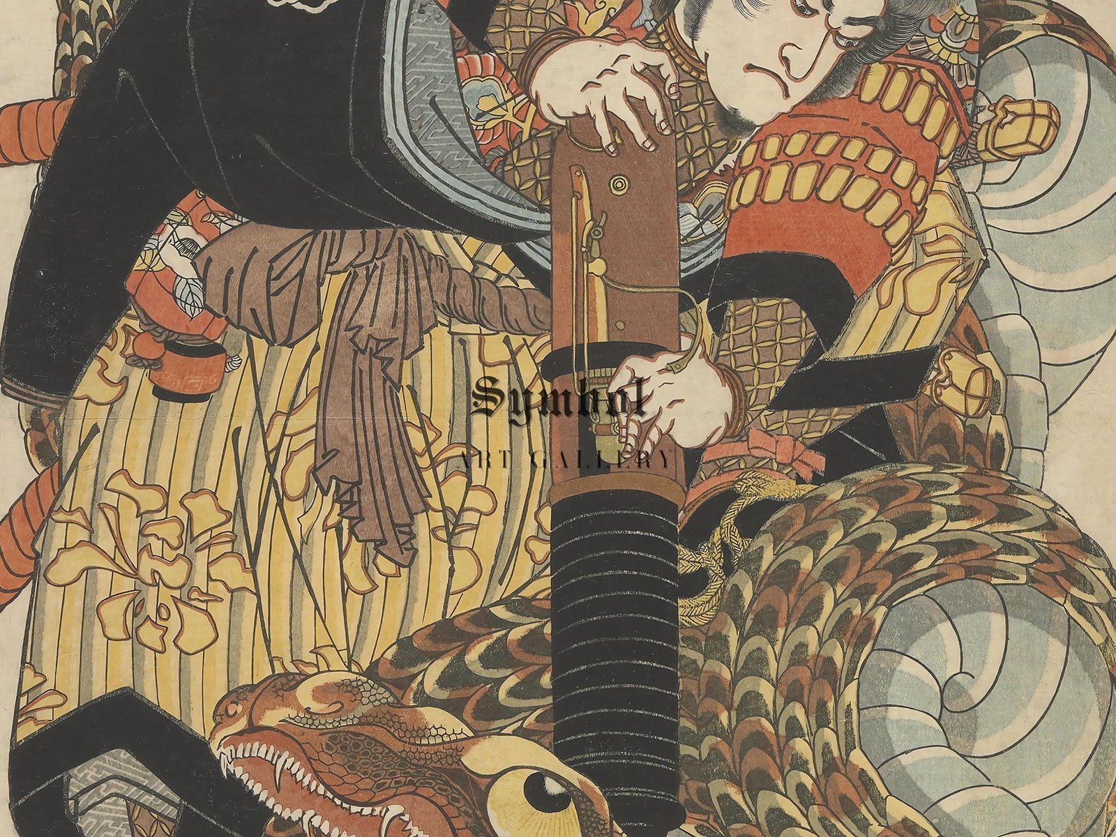 Eight Hundred Heroes by Utagawa Kuniyoshi, 1830, Japanese Woodblock Prints, fine art print