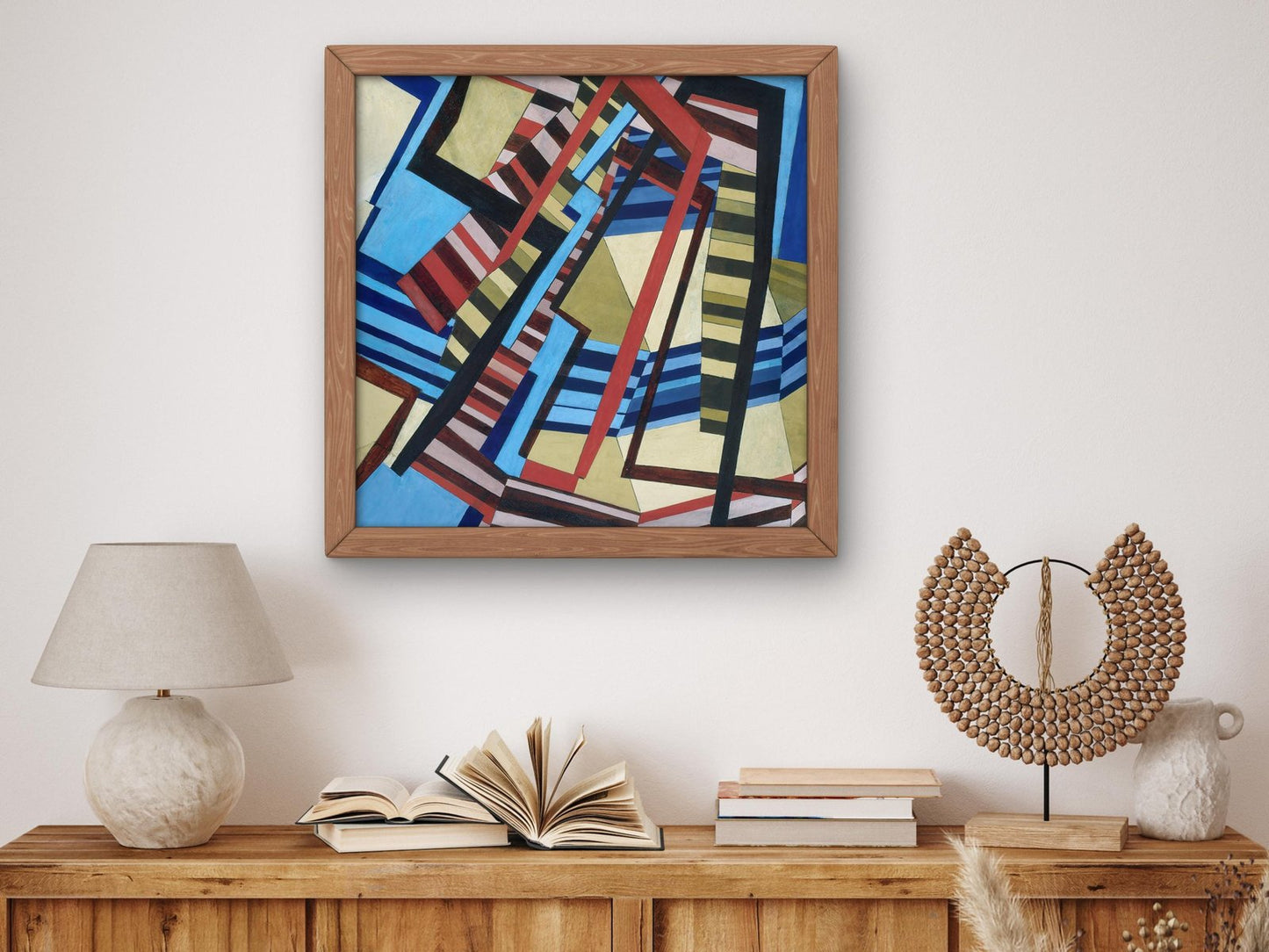 Enclosure by Edward Wadsworth, 1915, Art Deco and American Modernism, fine art print