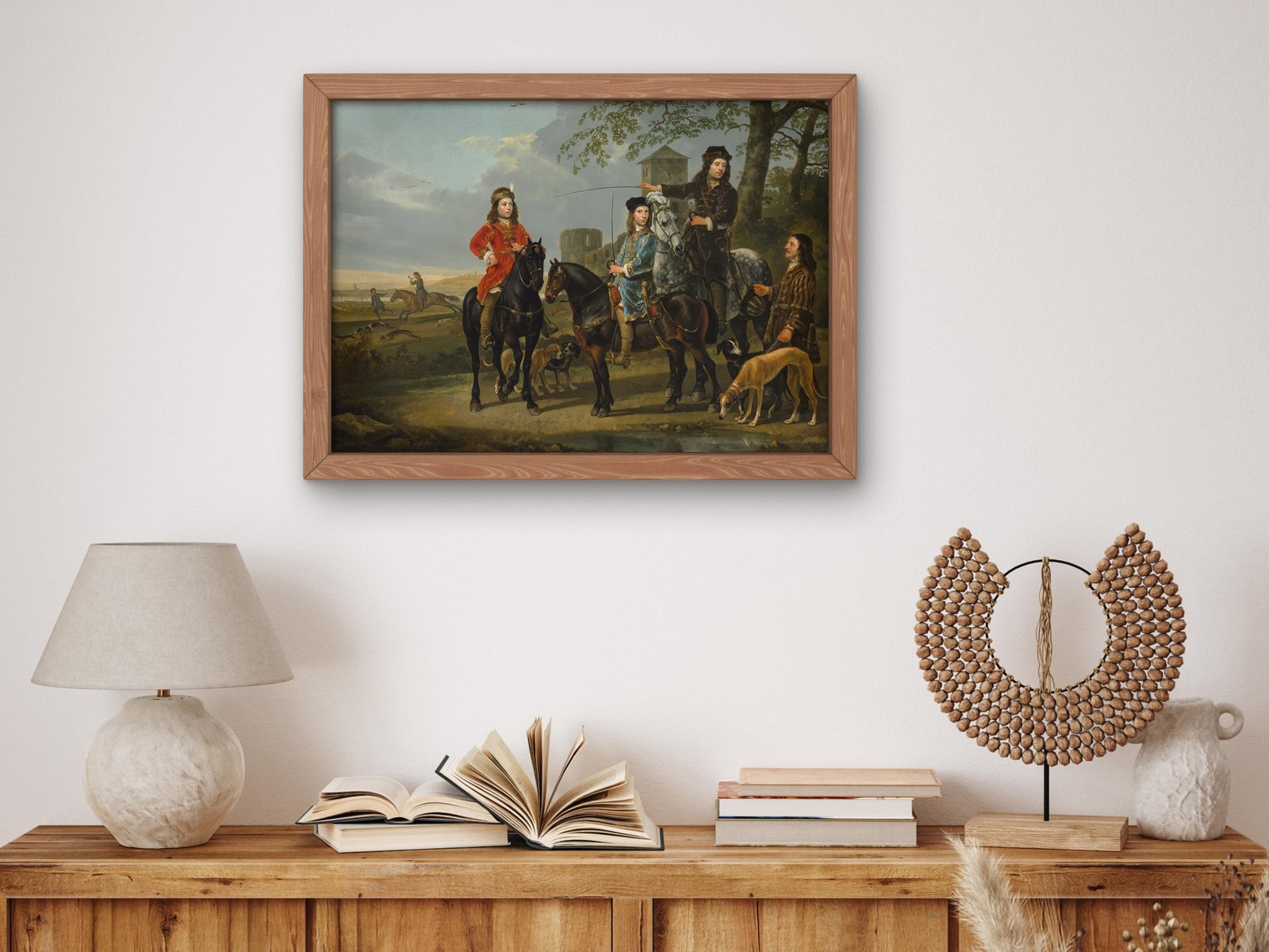 Equestrian Portrait by Aelbert Cuyp, 1653, Baroque and Chiaroscuro, fine art print