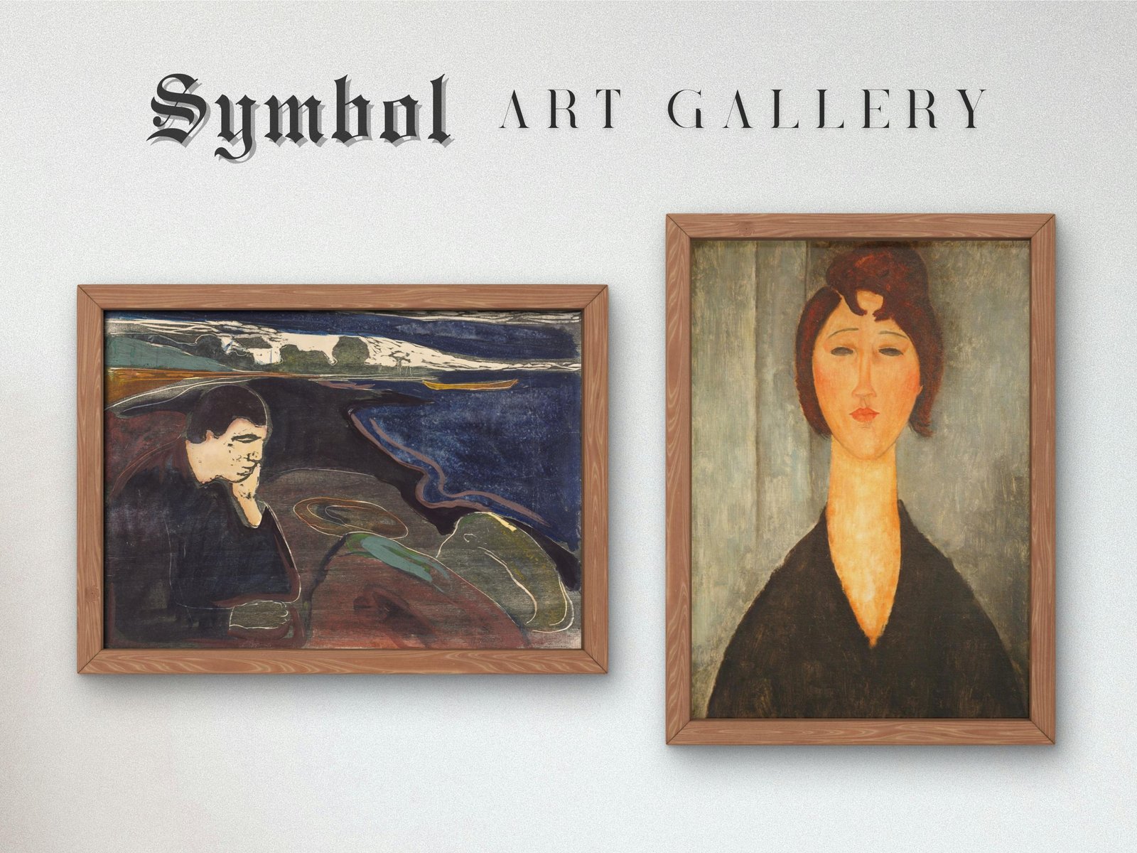 Evening Melancholy I by Edvard Munch, 1896, Expressionism and Fauvism, fine art print