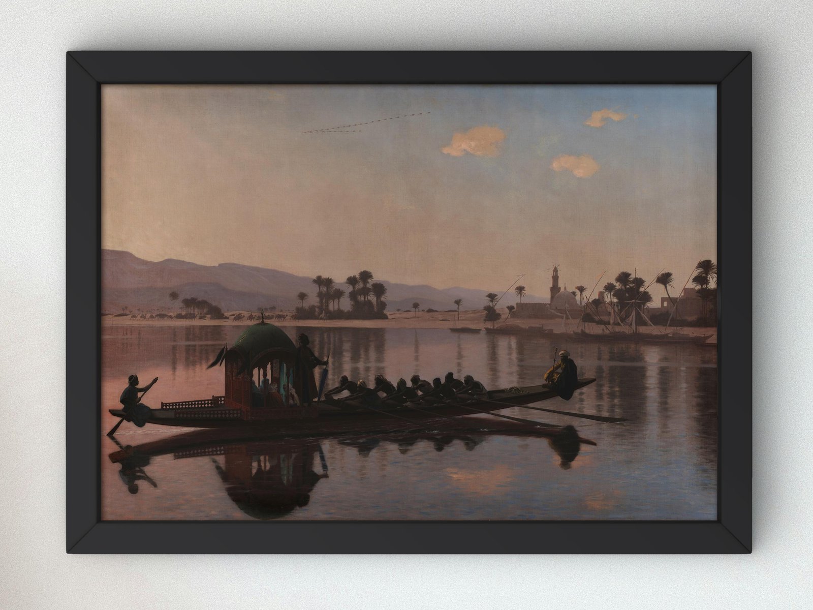 Excursion of the Harem by Jean-Léon Gérôme, 1869, Orientalism and Exoticism, fine art print