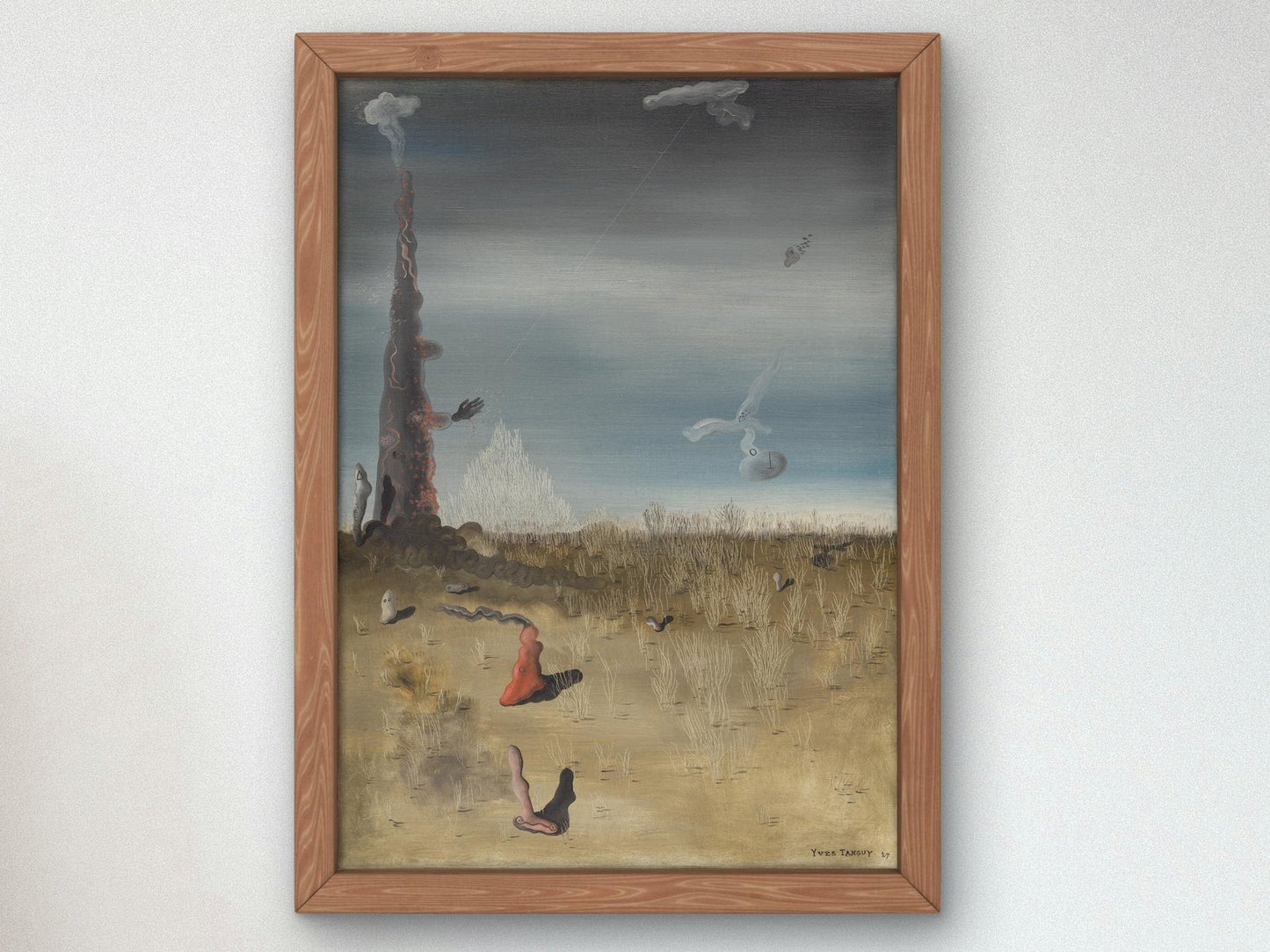 Extinction of Useless Lights by Yves Tanguy, 1927, Surrealism, fine art print