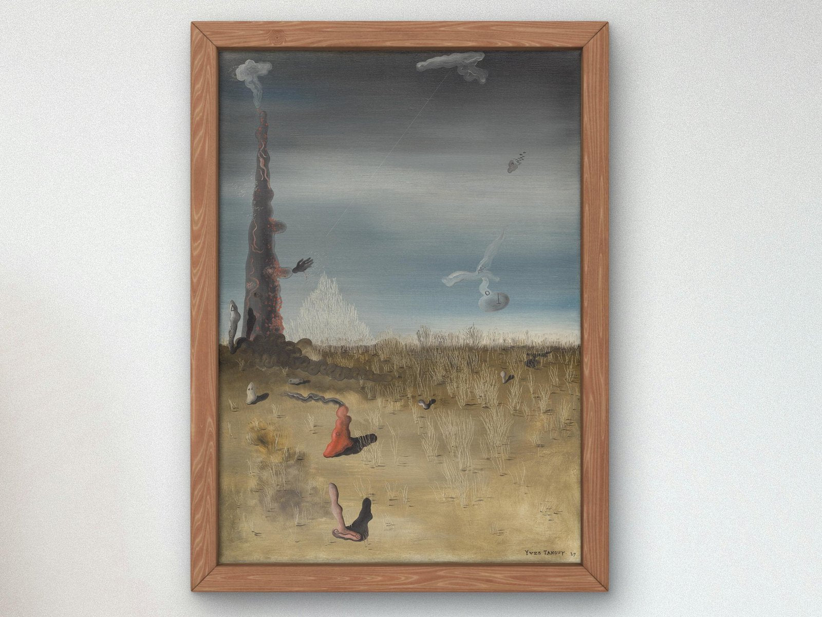 Extinction of Useless Lights by Yves Tanguy, 1927, Surrealism, fine art print