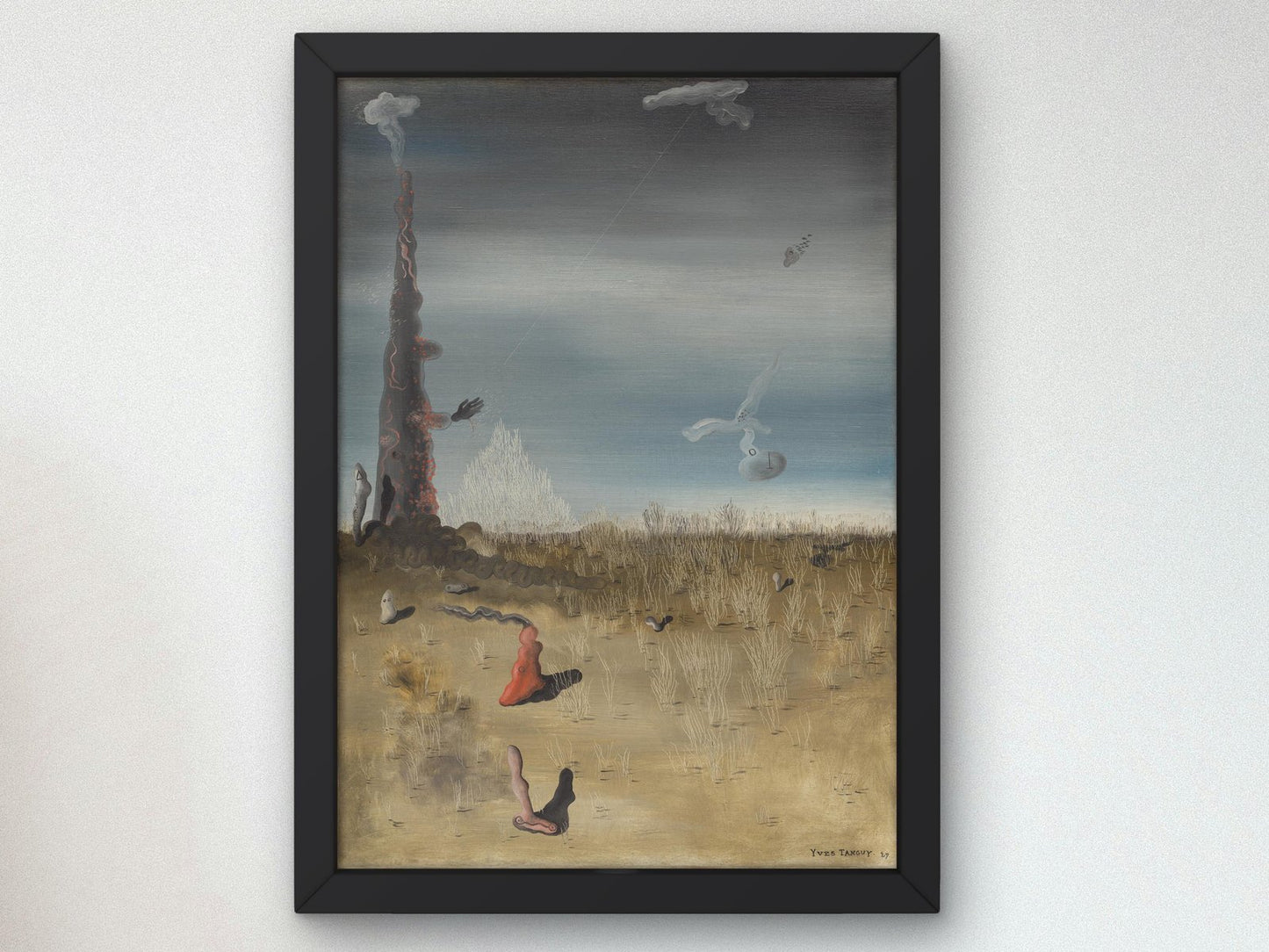 Extinction of Useless Lights by Yves Tanguy, 1927, Surrealism, fine art print