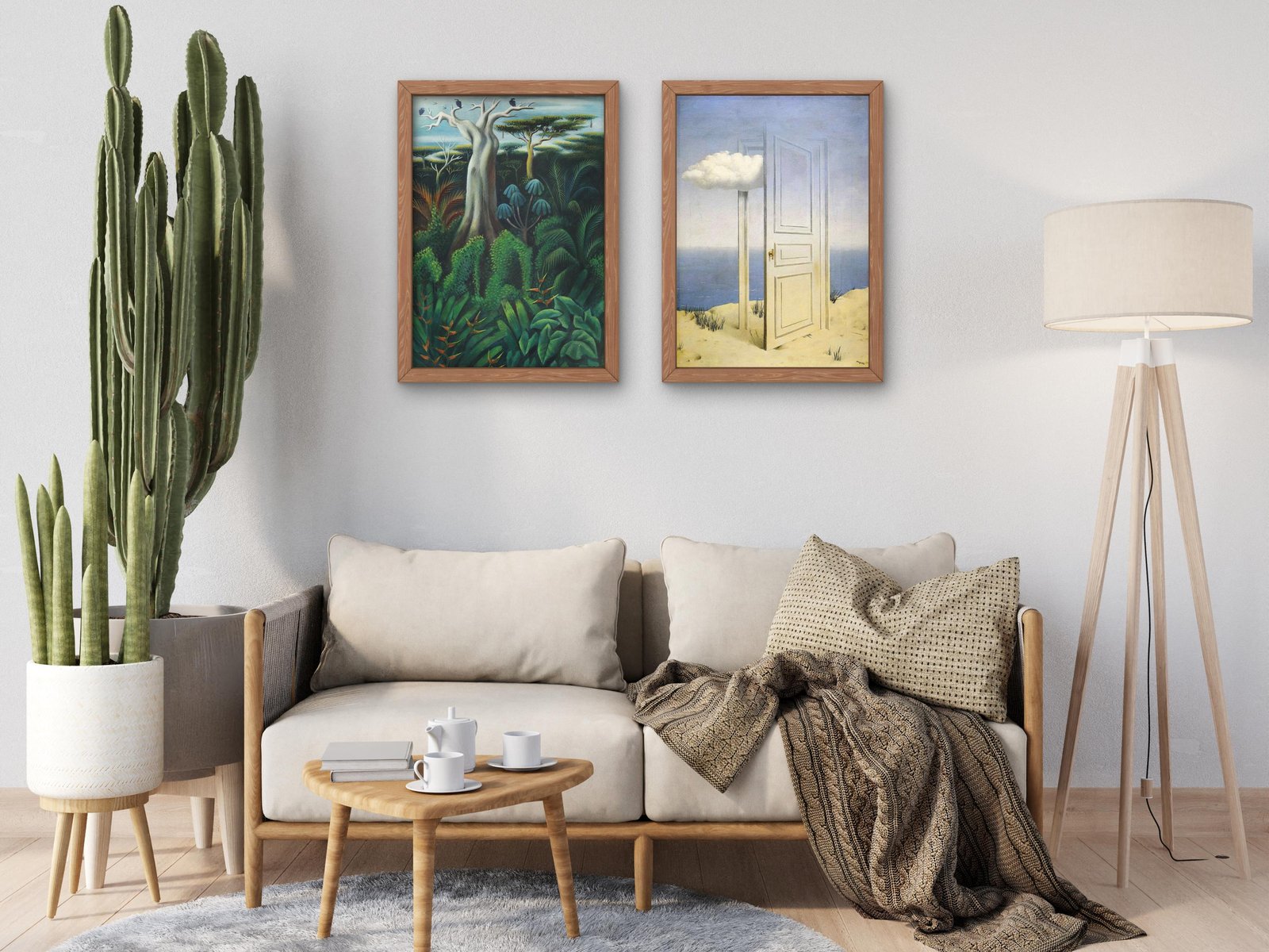 Exuberant Landscape Jungle by Miguel Covarrubias, 1935, Art Deco and American Modernism, fine art print