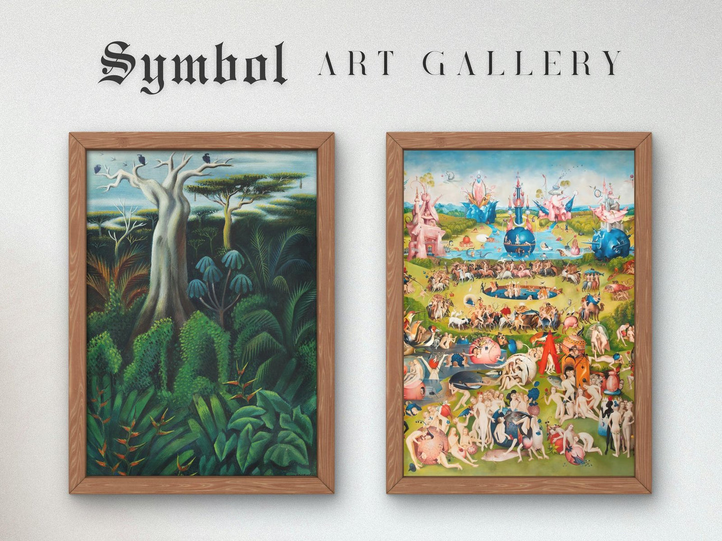 Exuberant Landscape Jungle by Miguel Covarrubias, 1935, Art Deco and American Modernism, fine art print