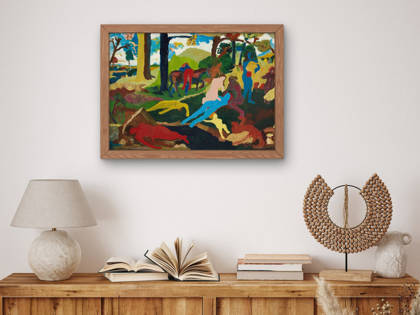 La Mort des Enfants de Bethel by Bob Thompson 1964, Wall Art Print, Fine Art Reproduction, Museum Quality Decor, Poster