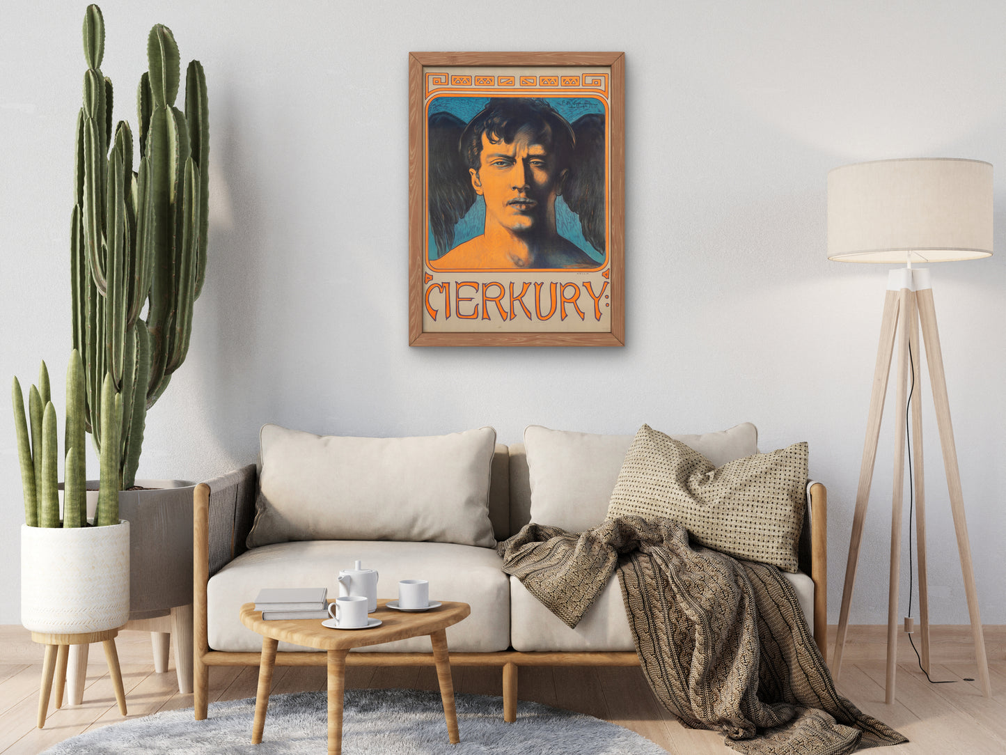 Mercury by Feliks Wygrzywalski 1910, Wall Art Print, Fine Art Reproduction, Museum Quality Decor, Poster