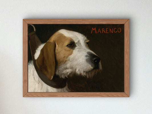 Marengo by Jean Léon Gérôme, Wall Art Print, Fine Art Reproduction, Museum Quality Decor, Poster
