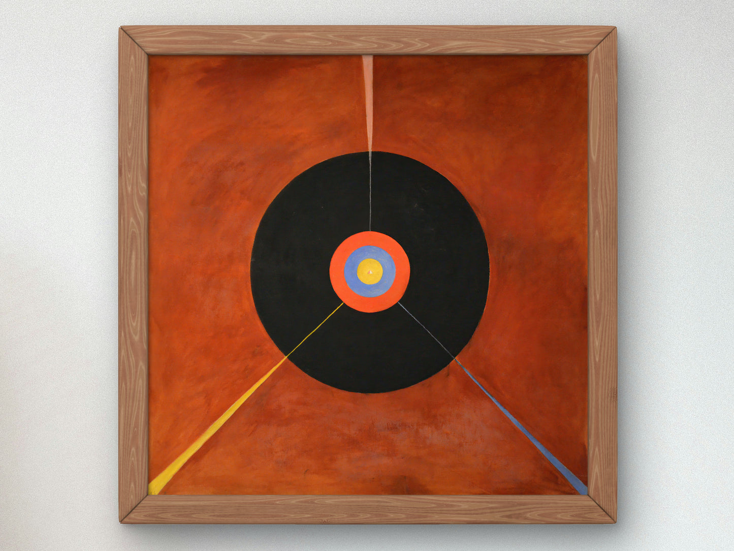 The Swan No 18 by Hilma af Klint 1914, Wall Art Print, Fine Art Reproduction, Museum Quality Decor, Poster