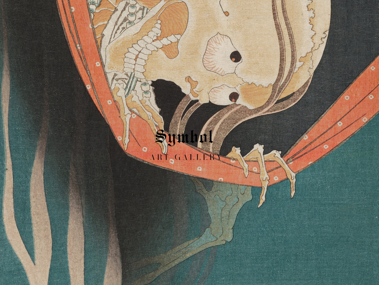 The Ghost of Kohada Koheiji by Katsushika Hokusai 1831, Wall Art Print, Fine Art Reproduction, Museum Quality Decor, Poster