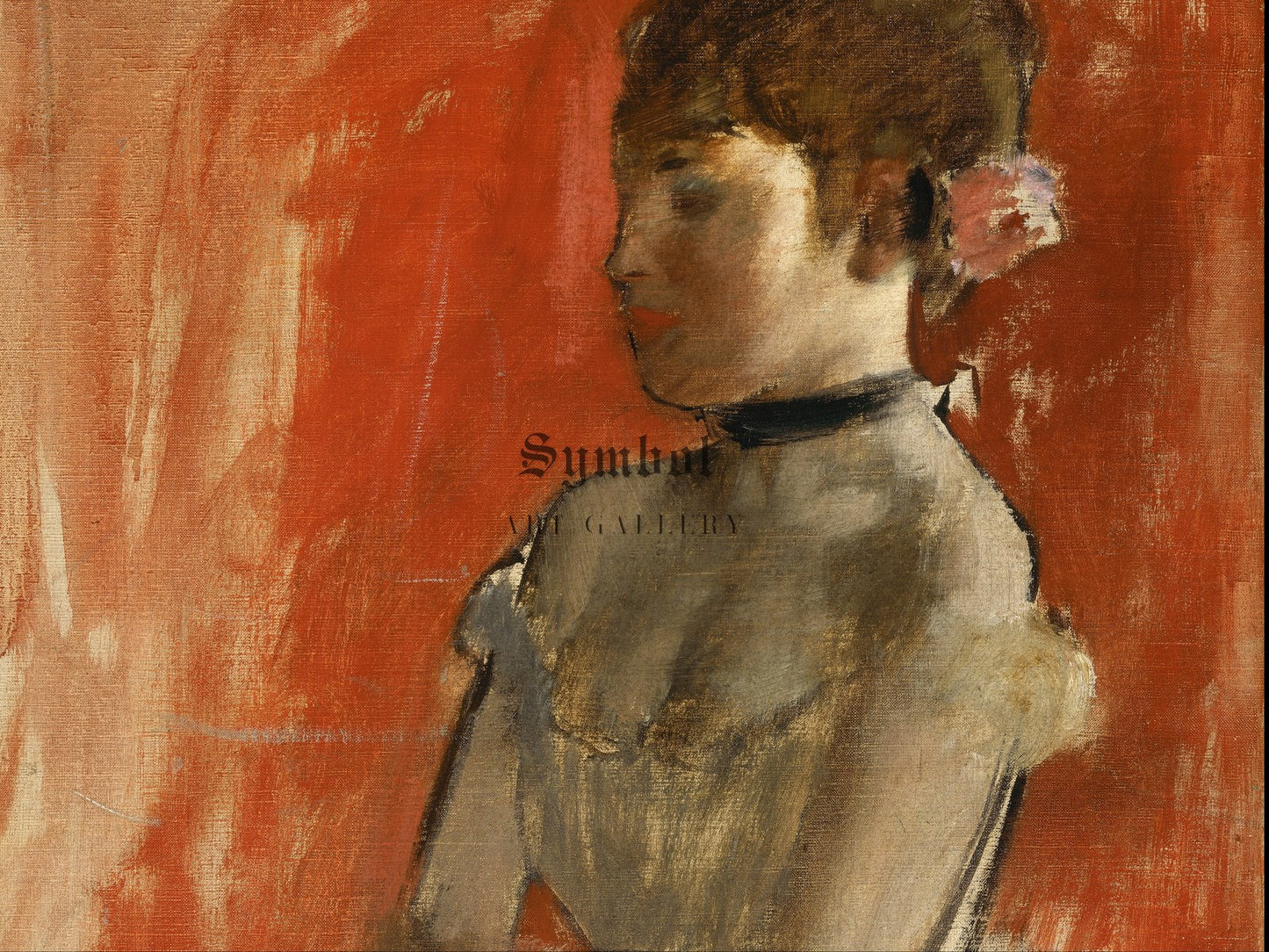 Ballet Dancer with Arms Crossed by Edgar Degas 1872, Wall Art Print, Fine Art Reproduction, Museum Quality Decor, Poster
