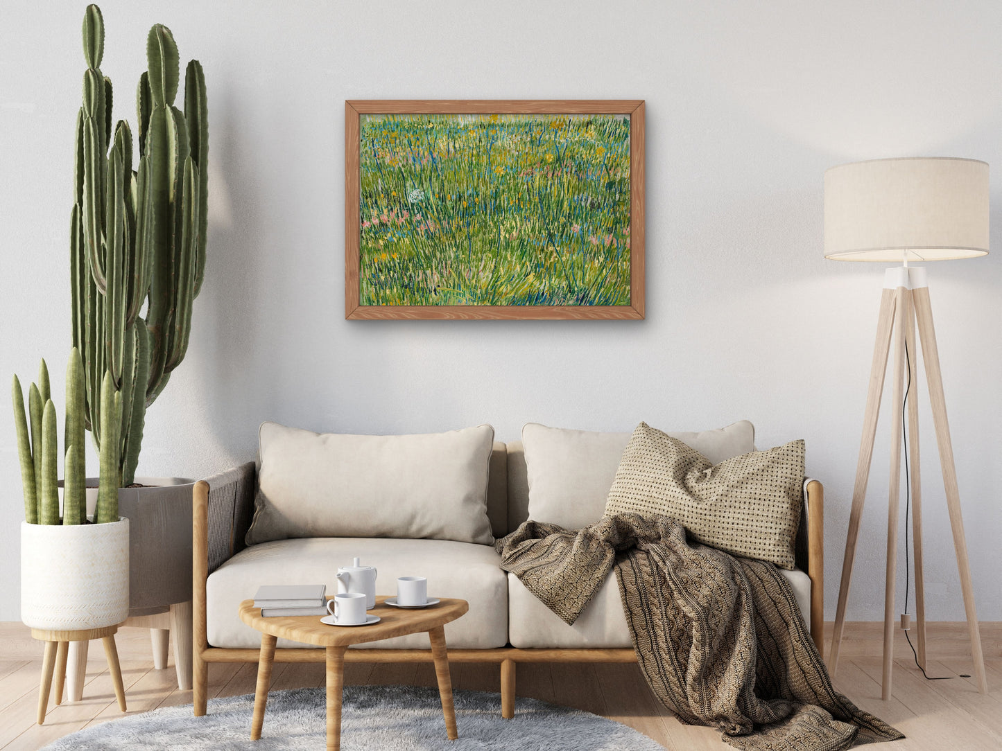 Patch of grass by Vincent van Gogh 1887, Wall Art Print, Fine Art Reproduction, Museum Quality Decor, Poster