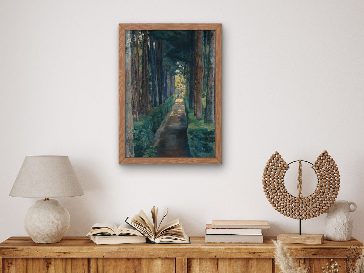 Paseo de los Melancolicos by Diego Rivera 1904, Wall Art Print, Fine Art Reproduction, Museum Quality Decor, Poster