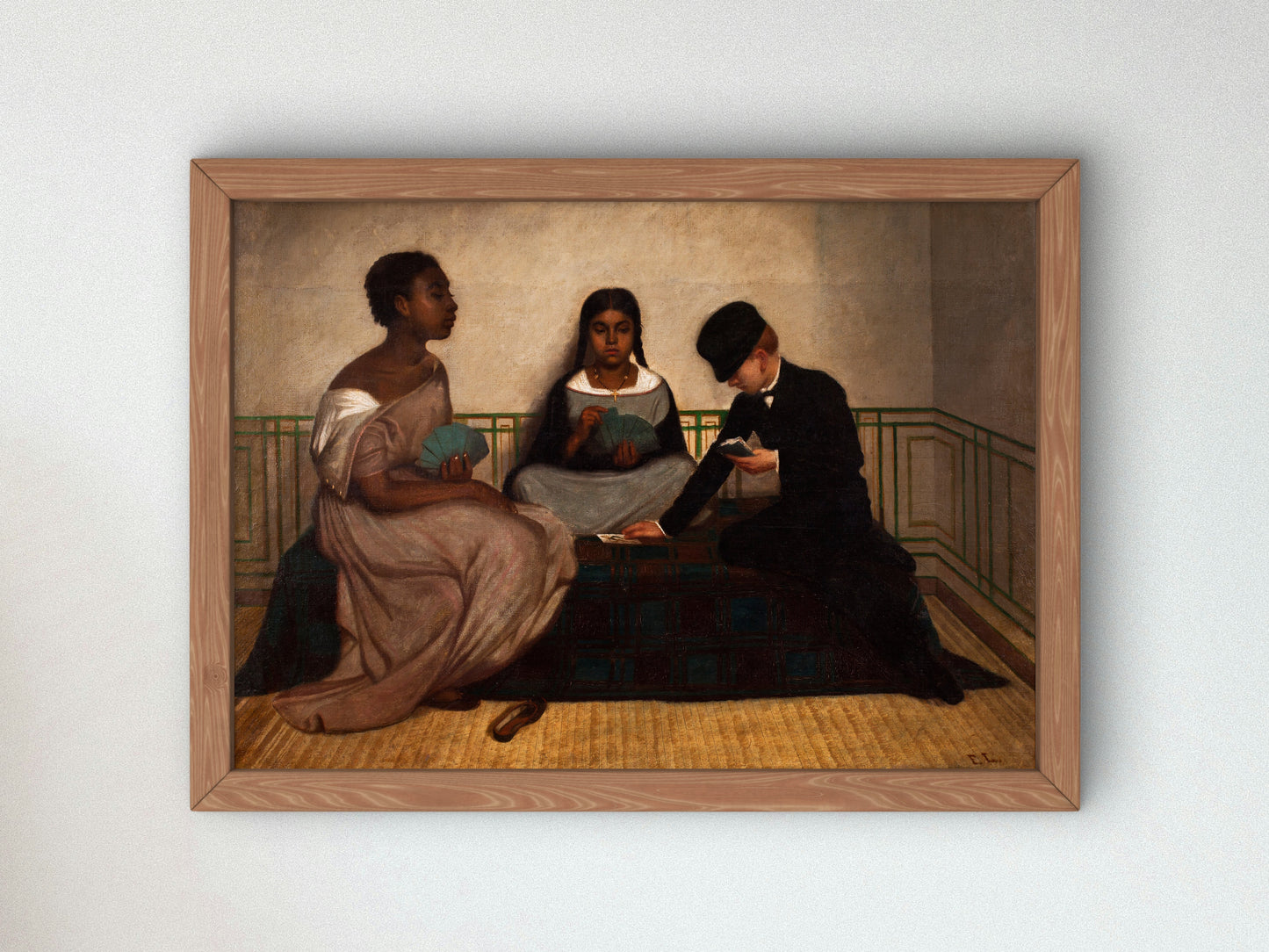 The Three Races by Francisco Laso 1859, Wall Art Print, Fine Art Reproduction, Museum Quality Decor, Poster