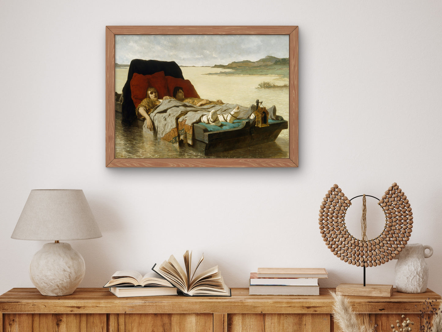 The Sons of Clovis II by Évariste Vital Luminais 1880, Wall Art Print, Fine Art Reproduction, Museum Quality Decor, Poster