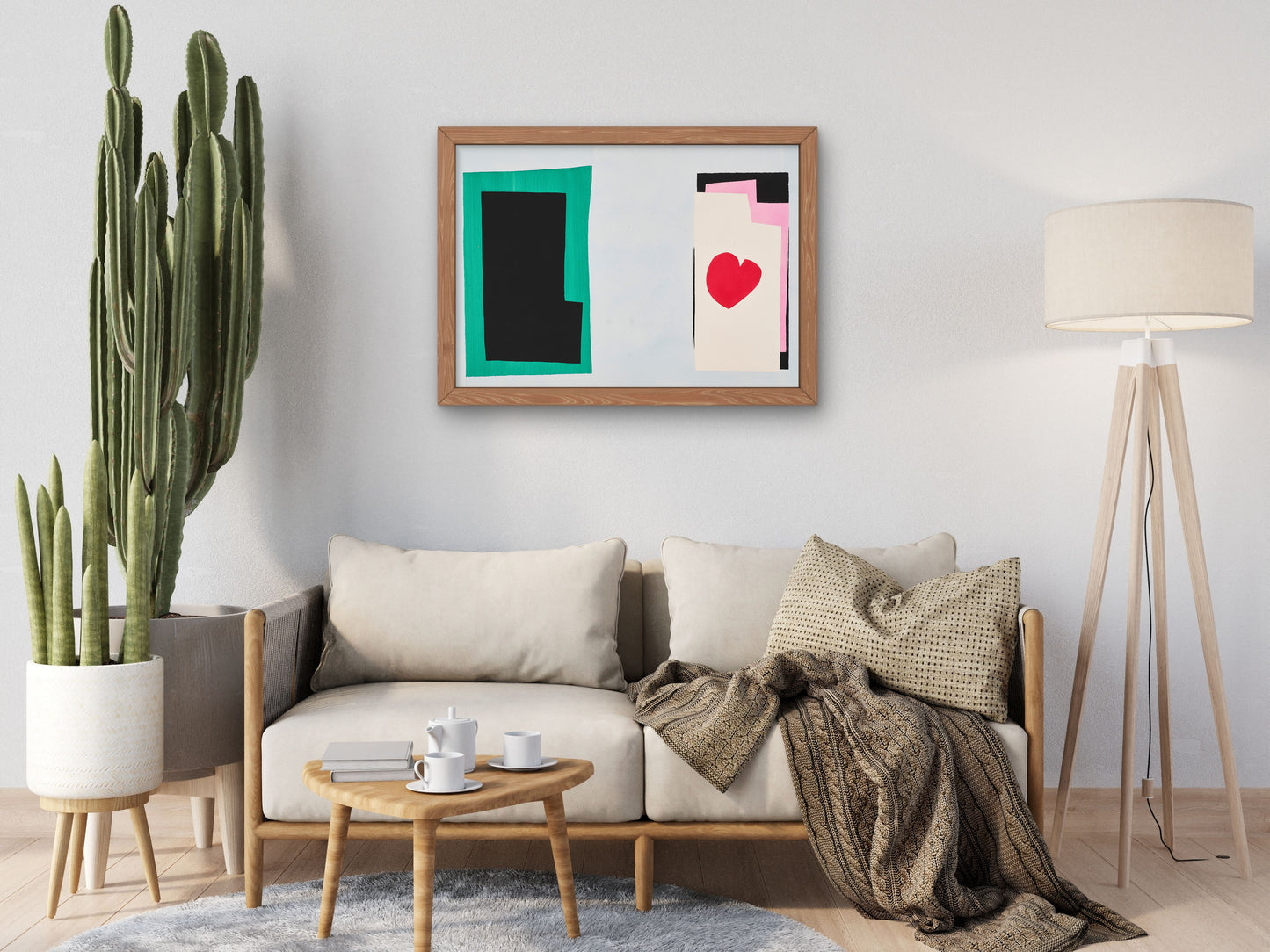 The Heart by Henri Matisse 1947, Wall Art Print, Fine Art Reproduction, Museum Quality Decor, Poster