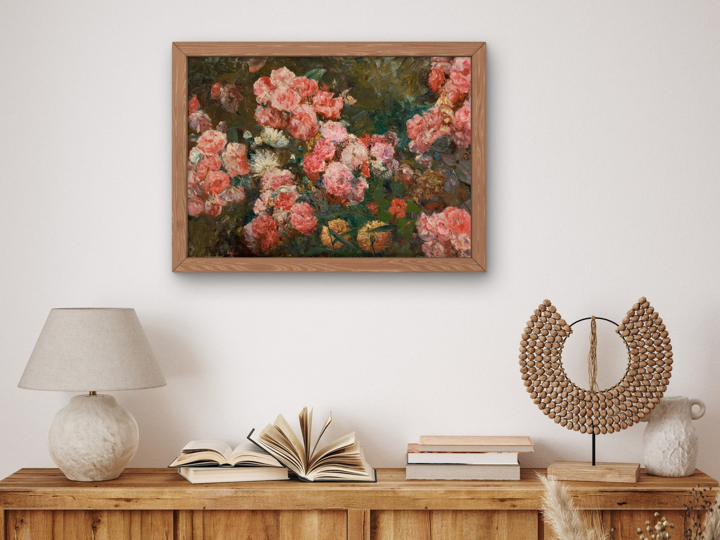 Flowers by Eliseu Visconti 1917, Wall Art Print, Fine Art Reproduction, Museum Quality Decor, Poster