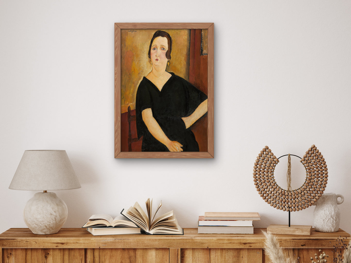Madame Amédée by Amedeo Modigliani 1918, Wall Art Print, Fine Art Reproduction, Museum Quality Decor, Poster