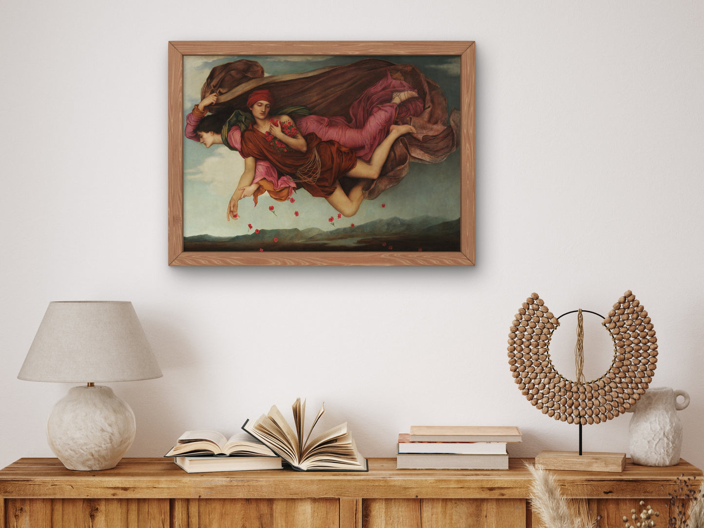 Night and Sleep by Evelyn De Morgan 1878, Wall Art Print, Fine Art Reproduction, Museum Quality Decor, Poster